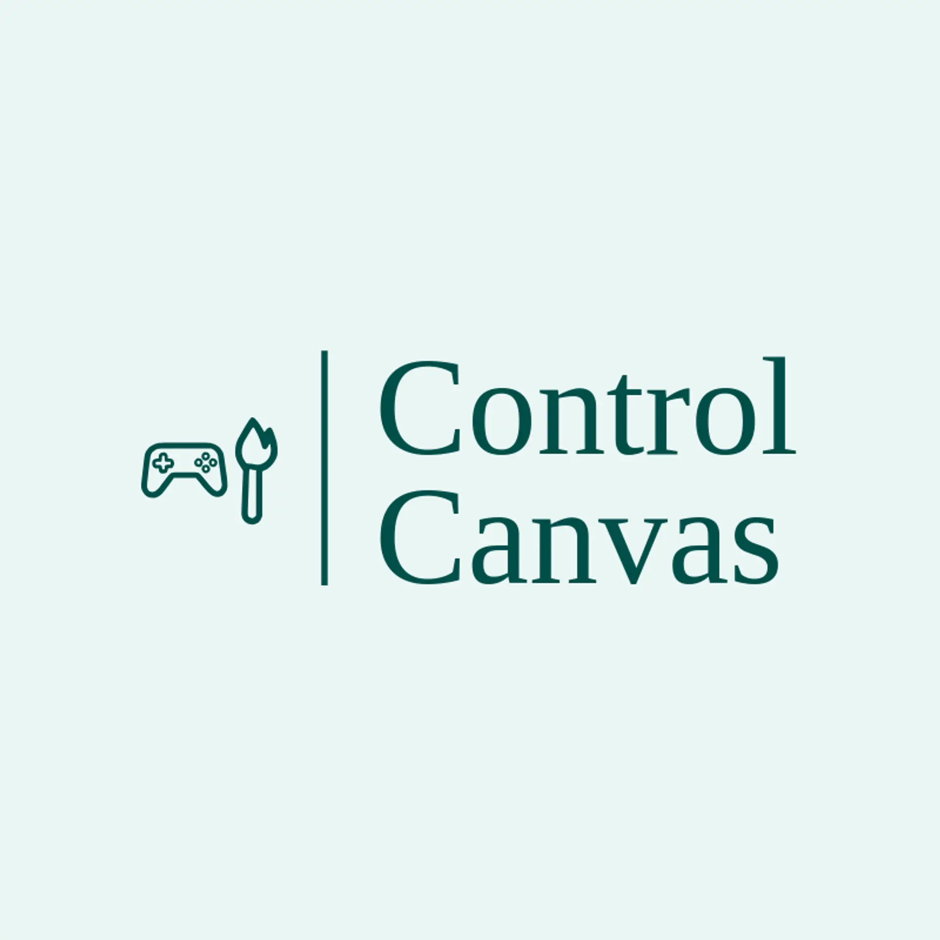 Control Canvas logo for game controller