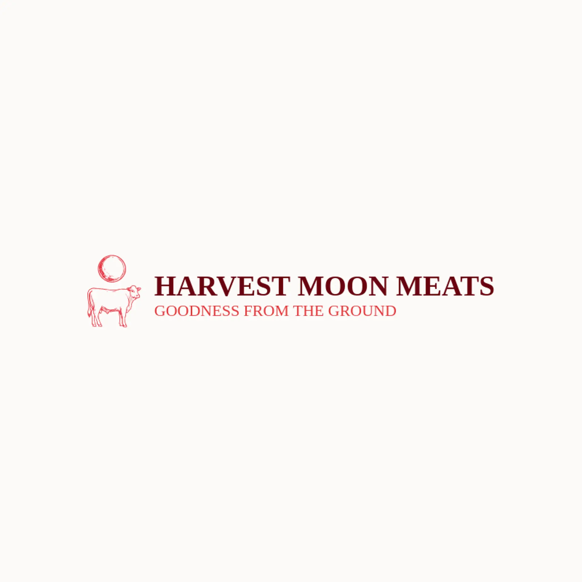 Harvest Moon Meats logo for beef