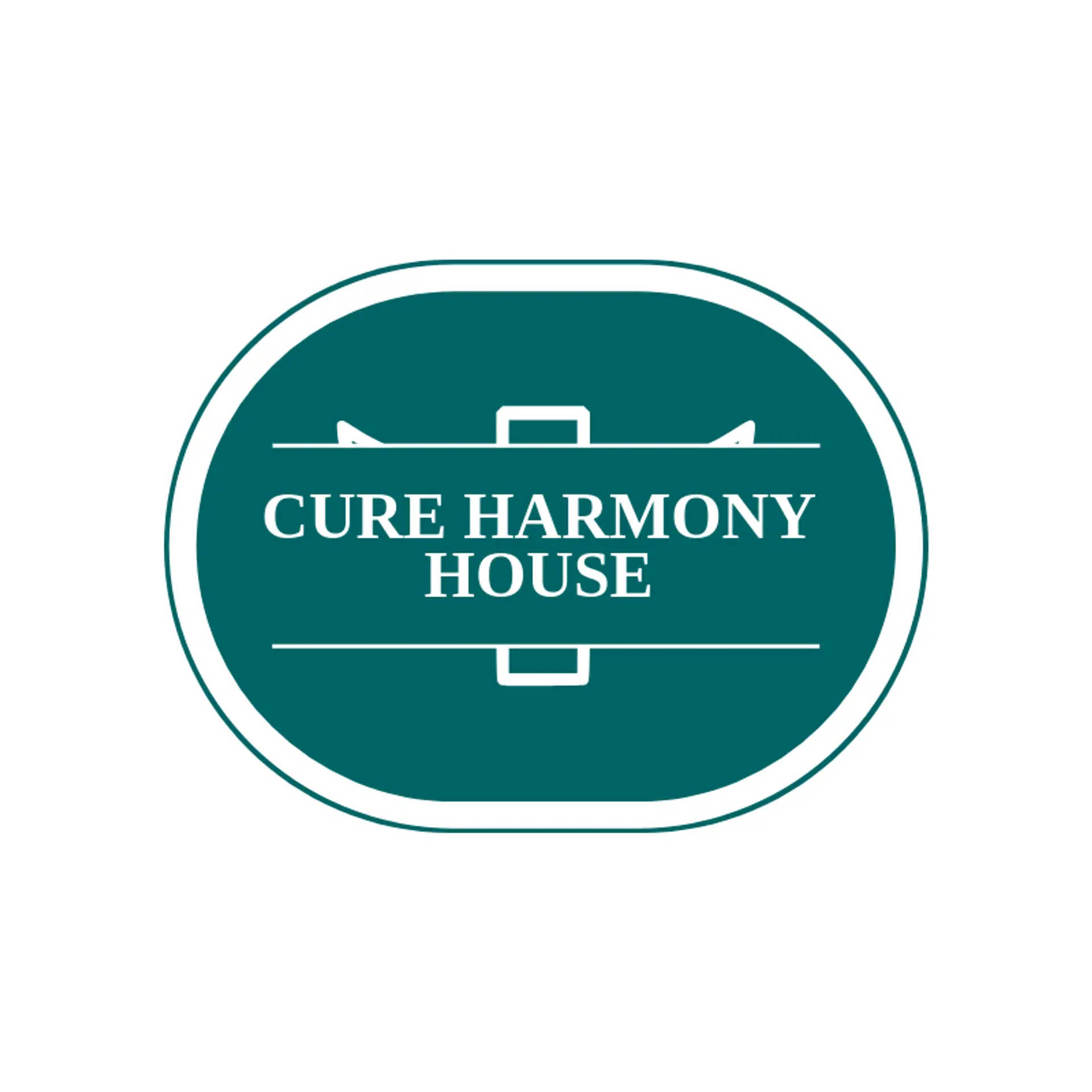 Cure Harmony House logo for cure