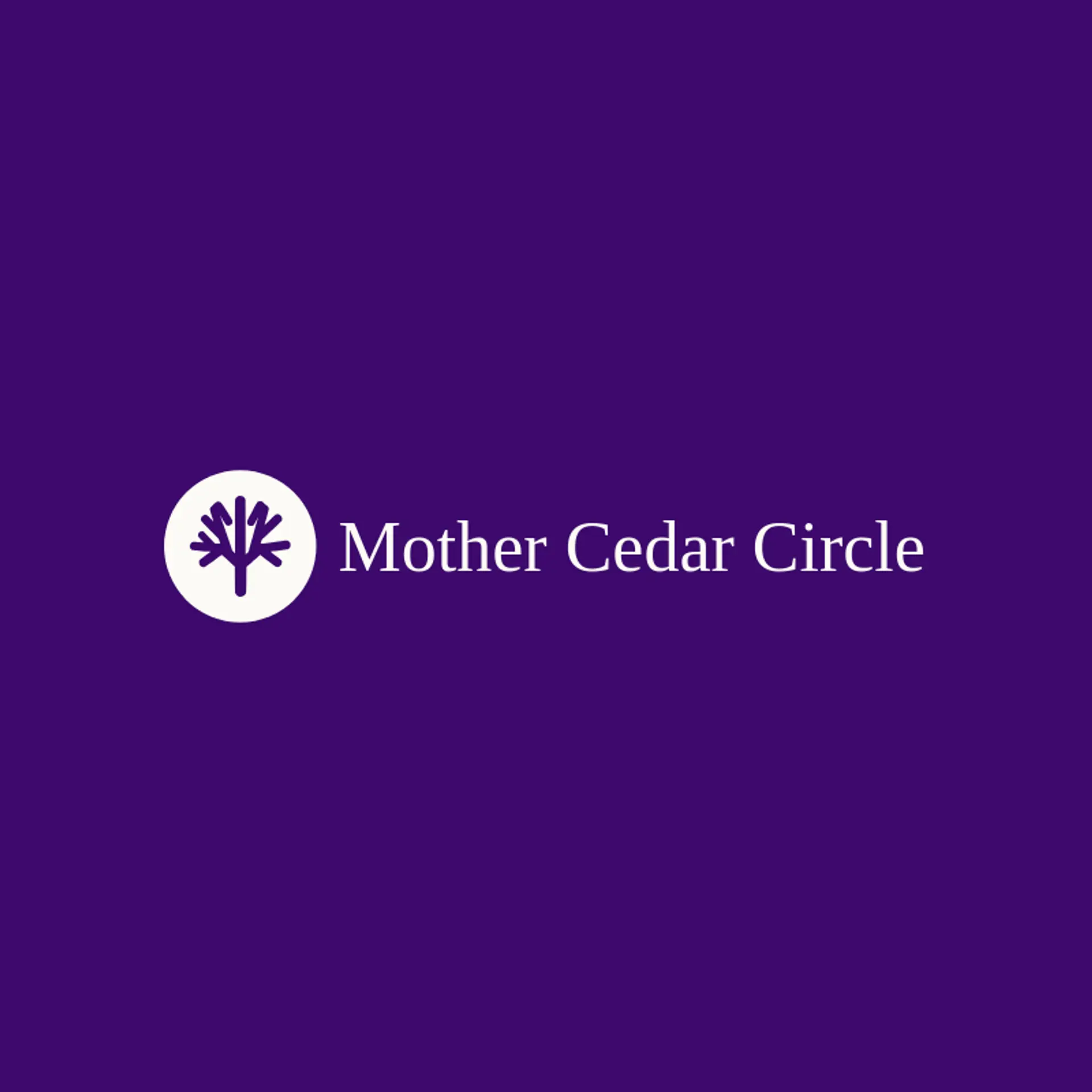 Mother Cedar Circle logo for mother