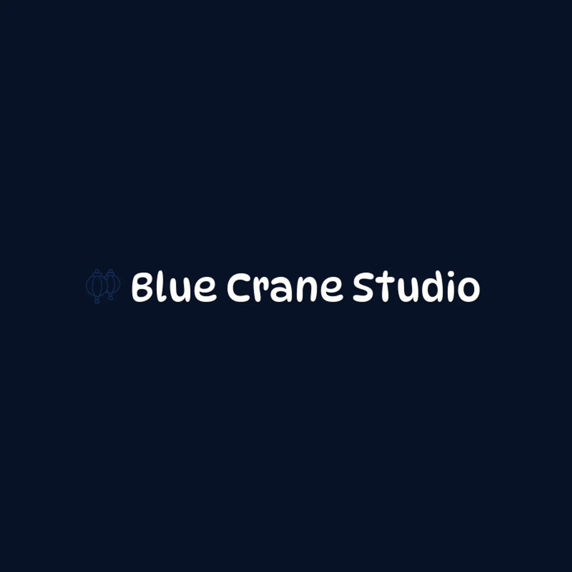 Blue Crane Studio logo for china