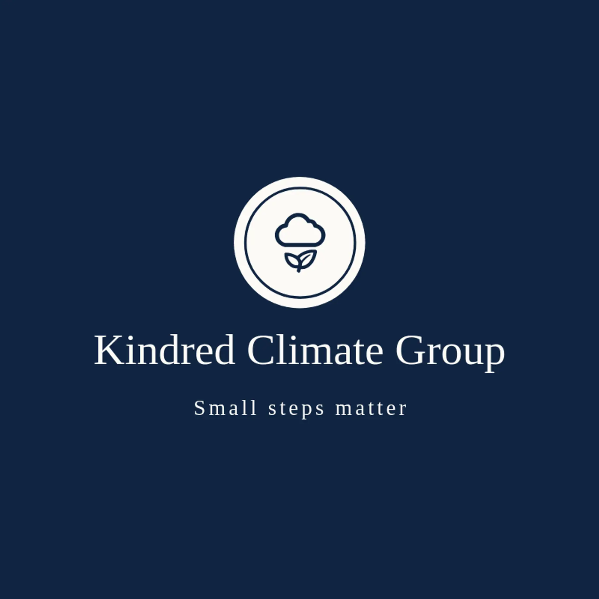 Kindred Climate Group logo for sustainability