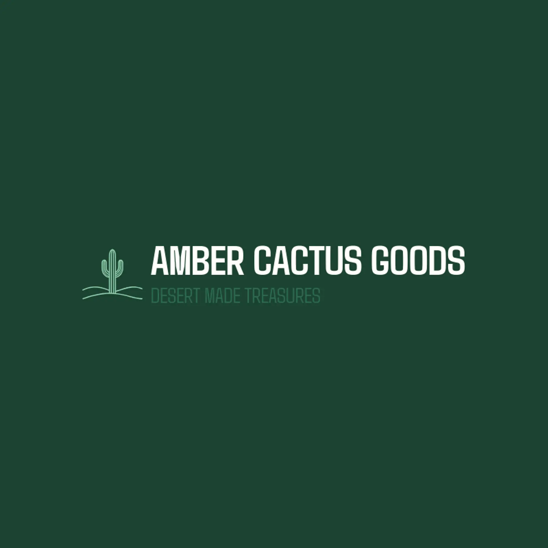 Amber Cactus Goods logo for cactus
