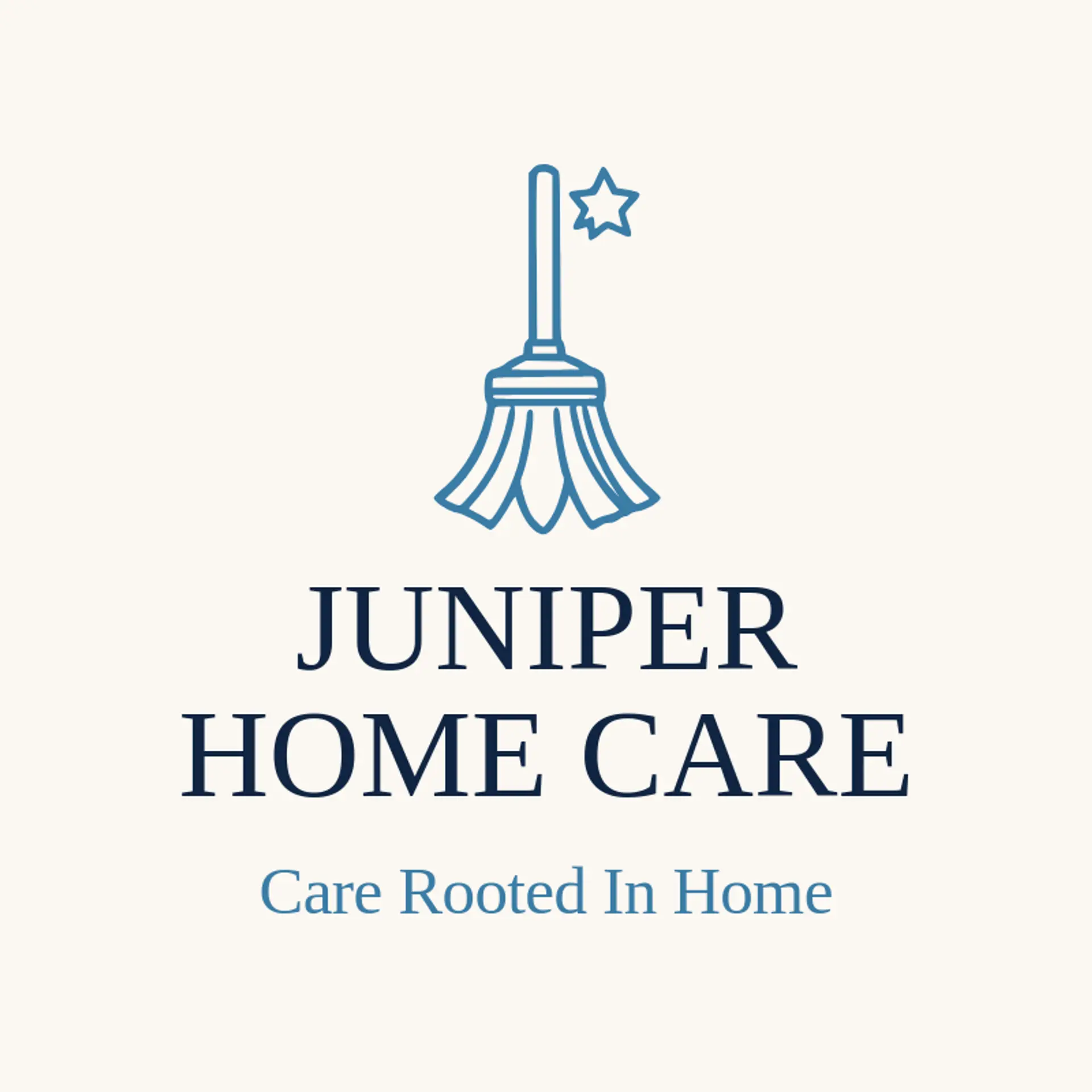 Juniper Home Care logo for housekeeping