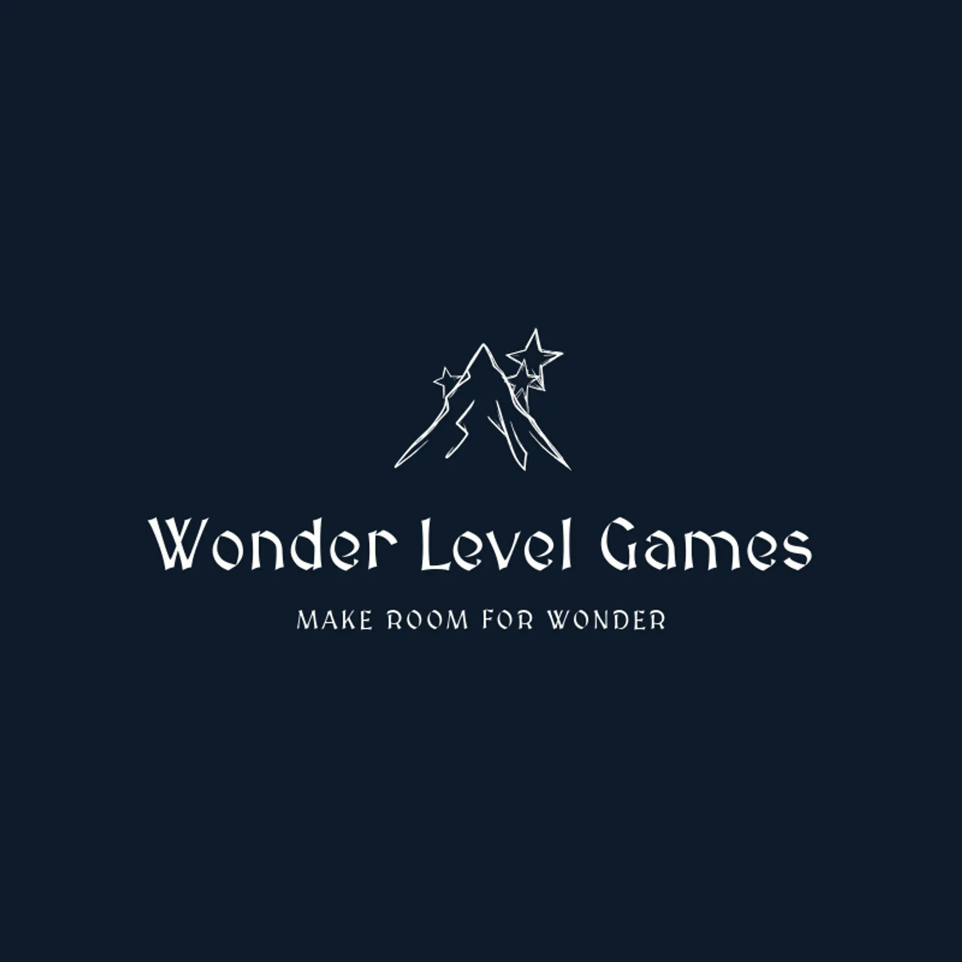 Wonder Level Games logo for video game