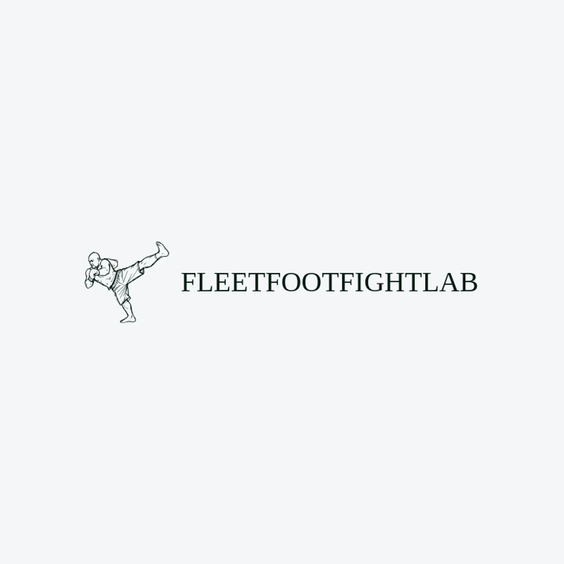 Fleet Foot Fight Lab logo for muay thai