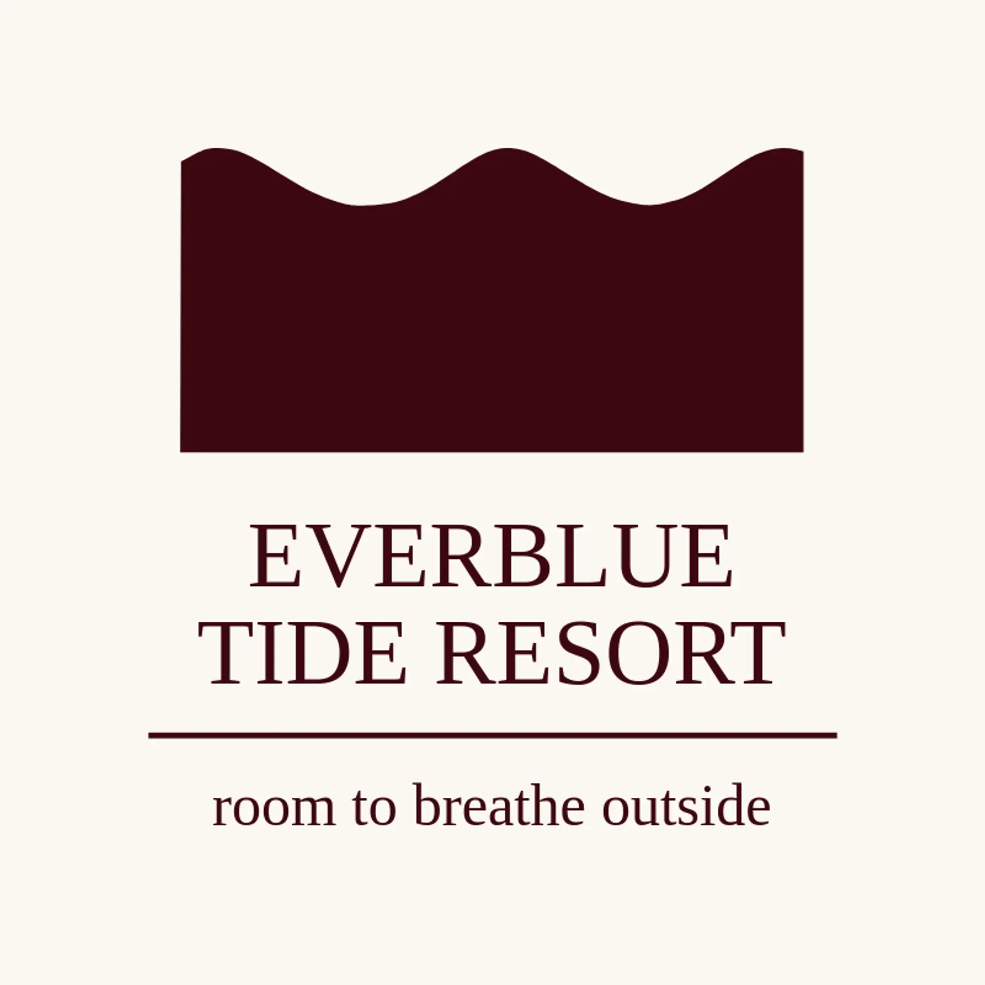 Everblue Tide Resort logo for tide