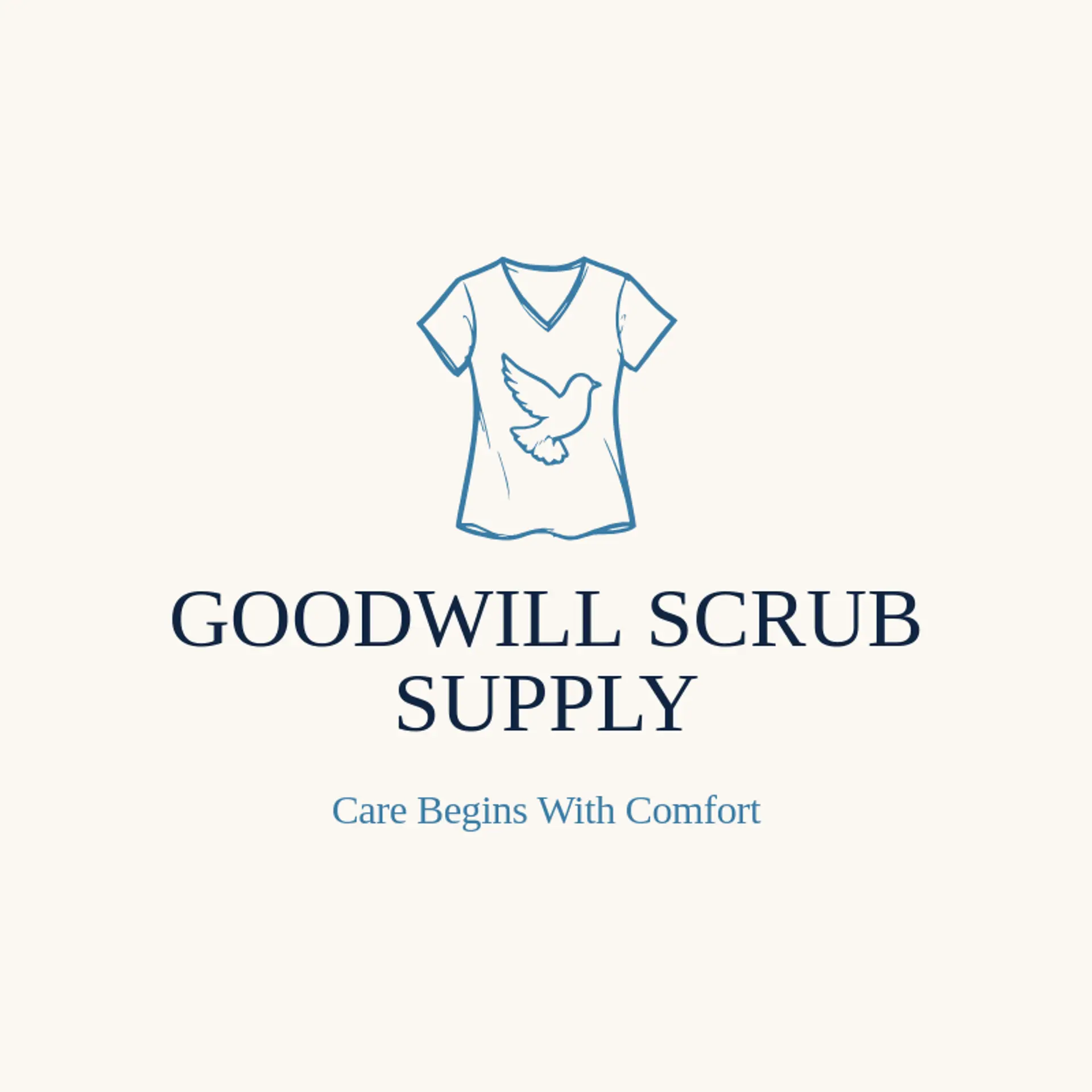 Goodwill Scrub Supply logo for scrub