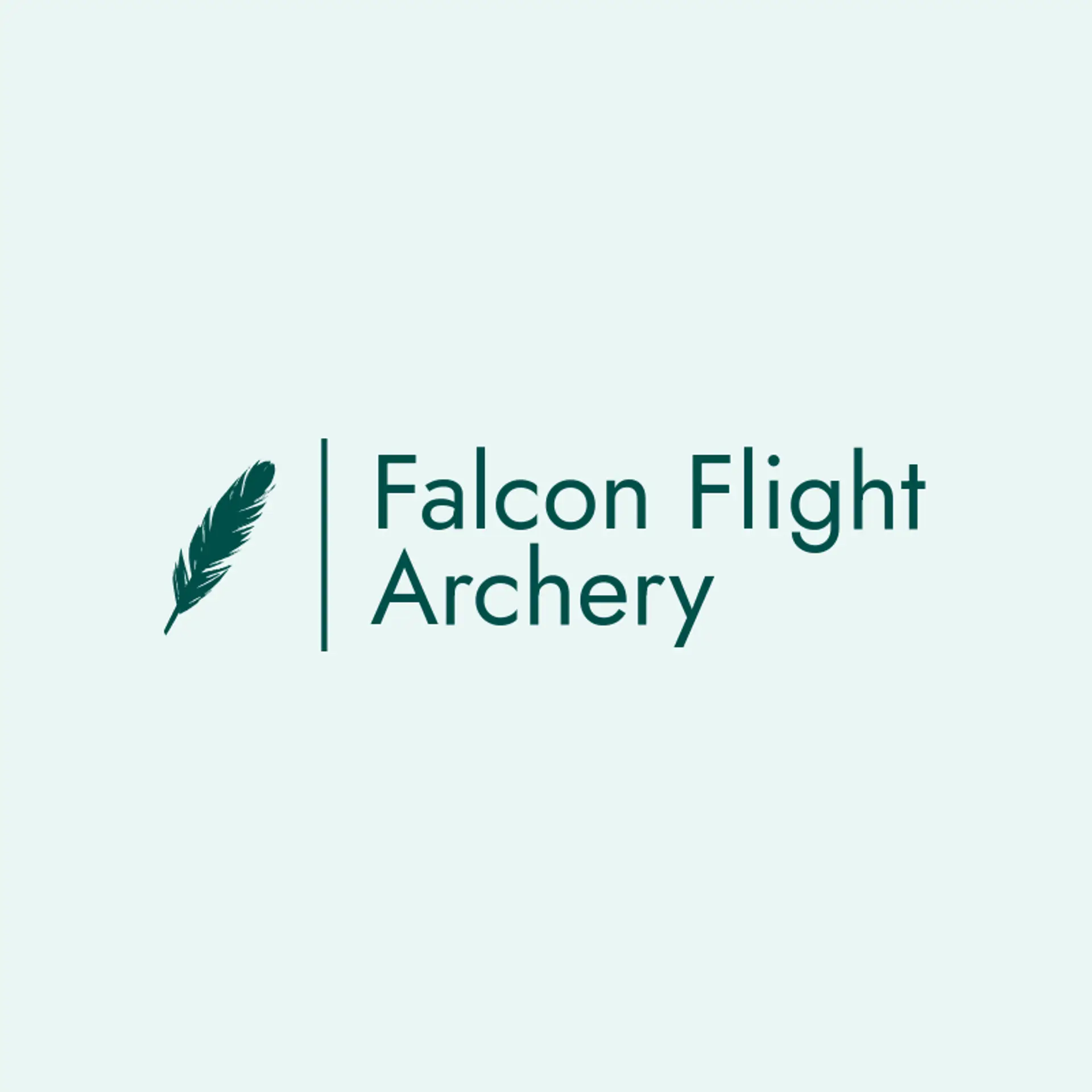 Falcon Flight Archery logo for warrior