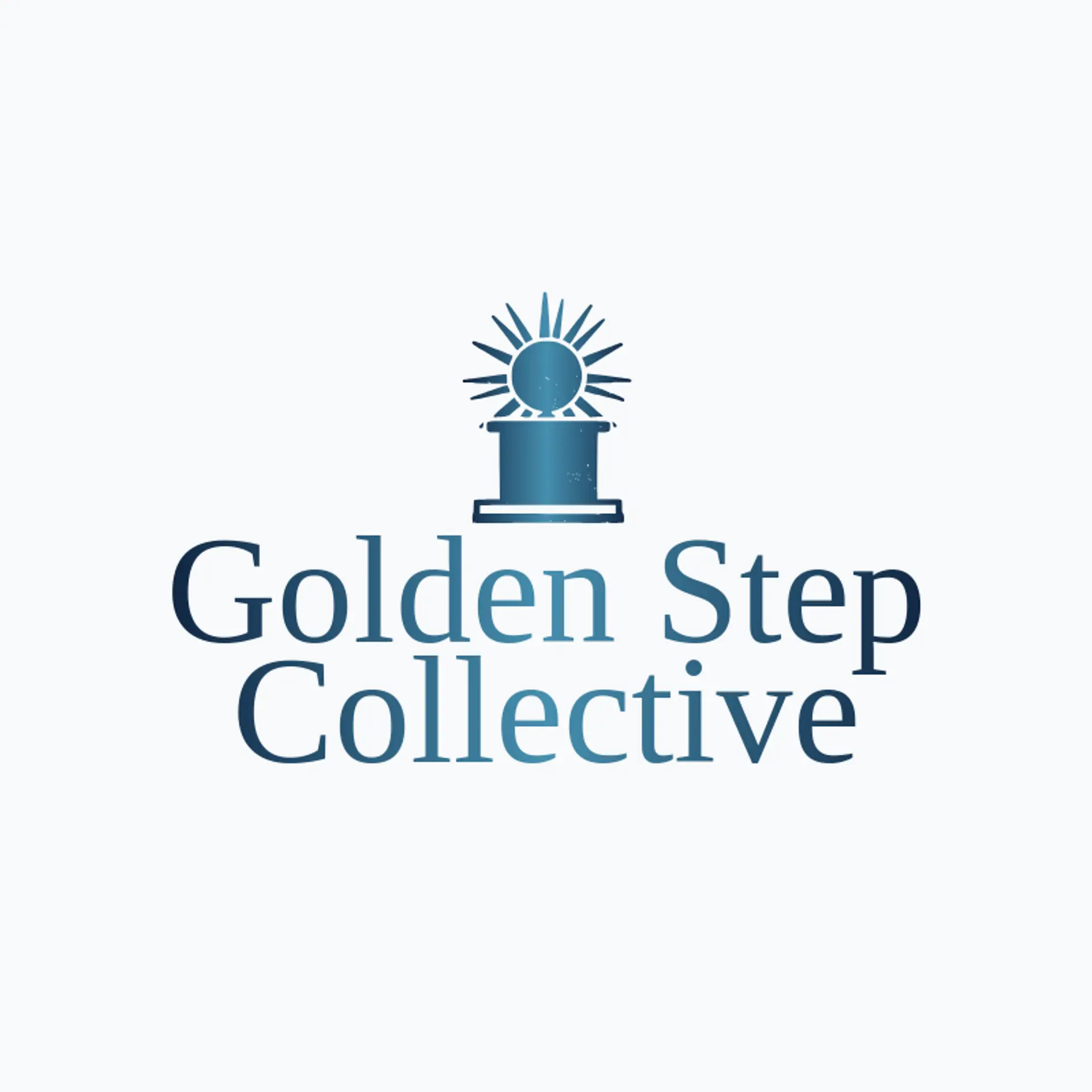 Golden Step Collective logo for winner