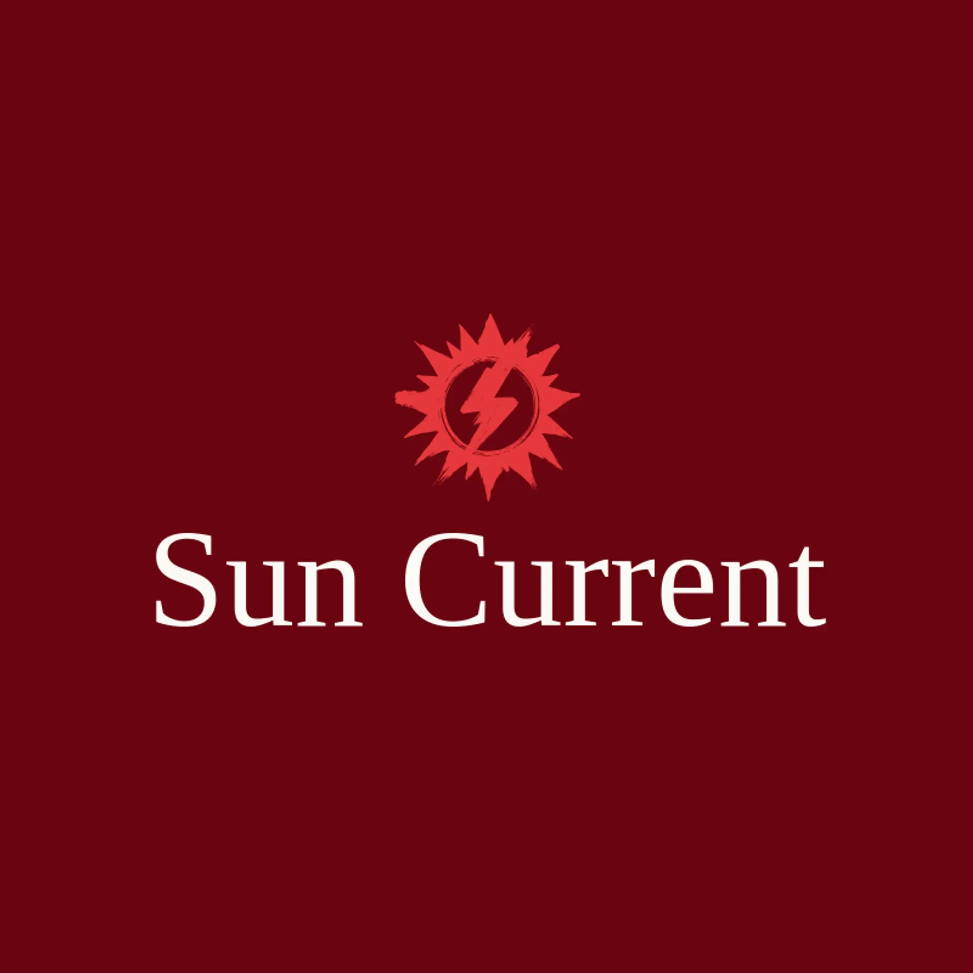 Sun Current logo for charger