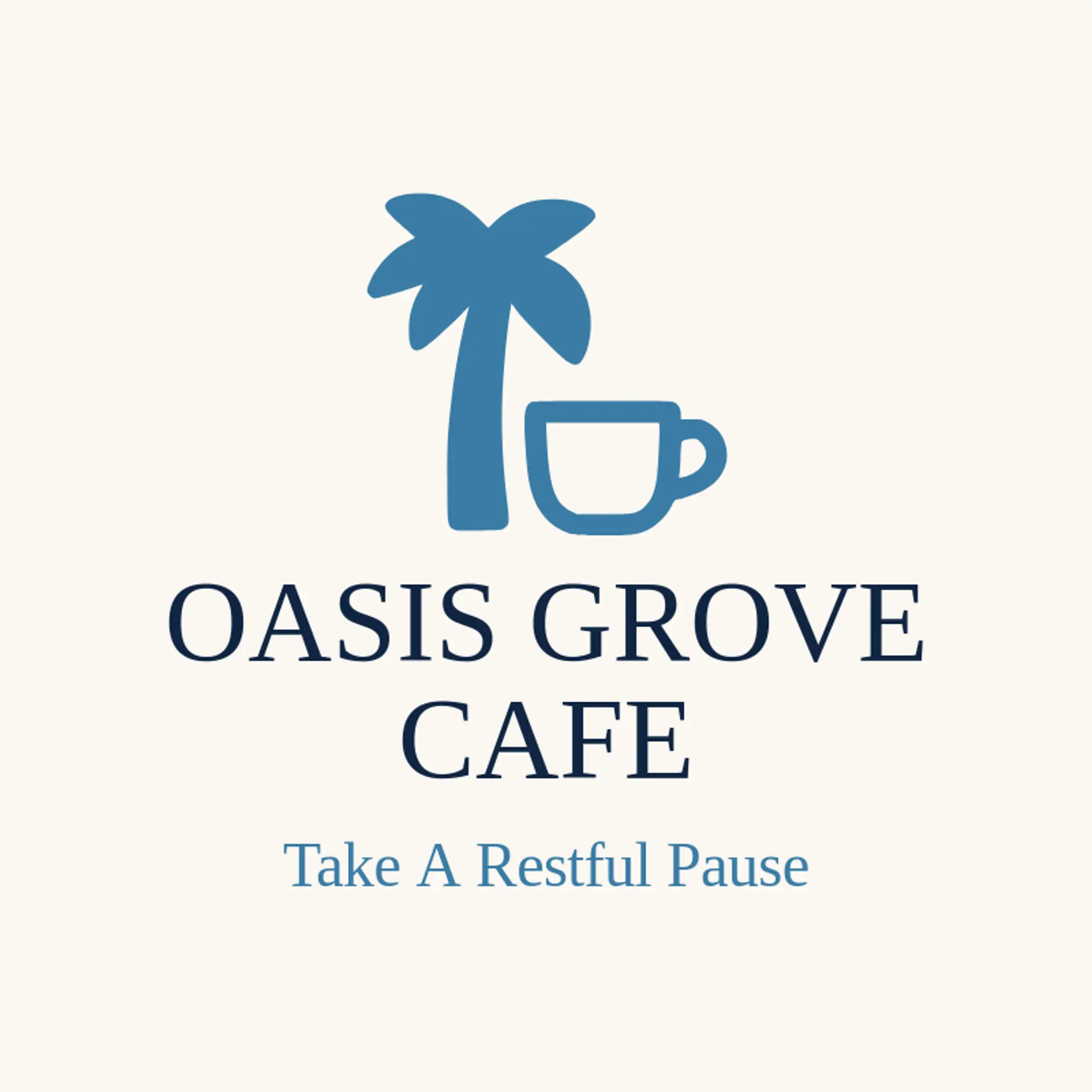 Oasis Grove Cafe logo for Desert
