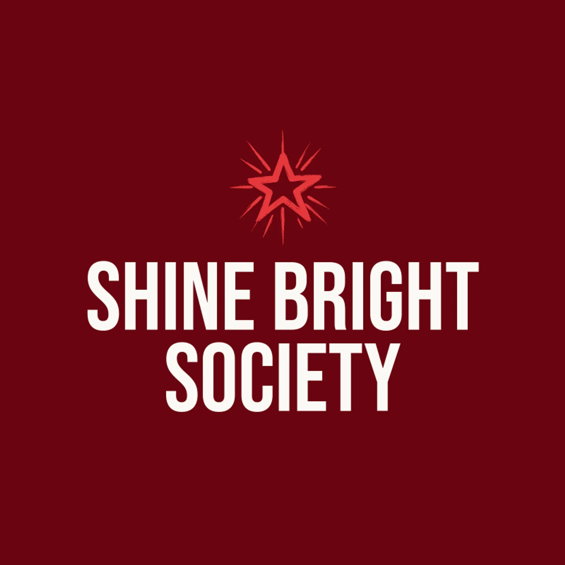 Shine Bright Society logo for star