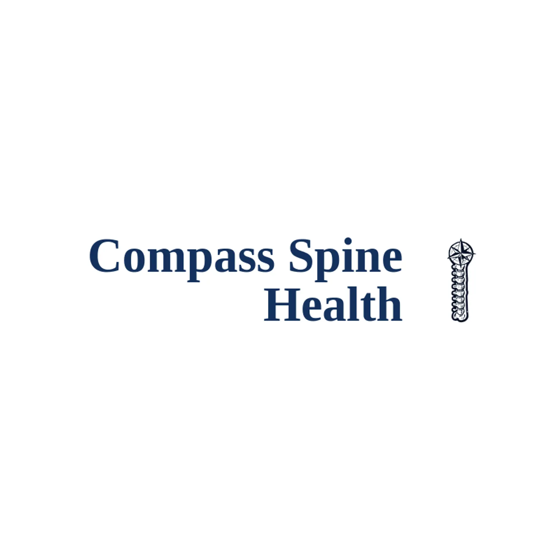 Compass Spine Health logo for spine