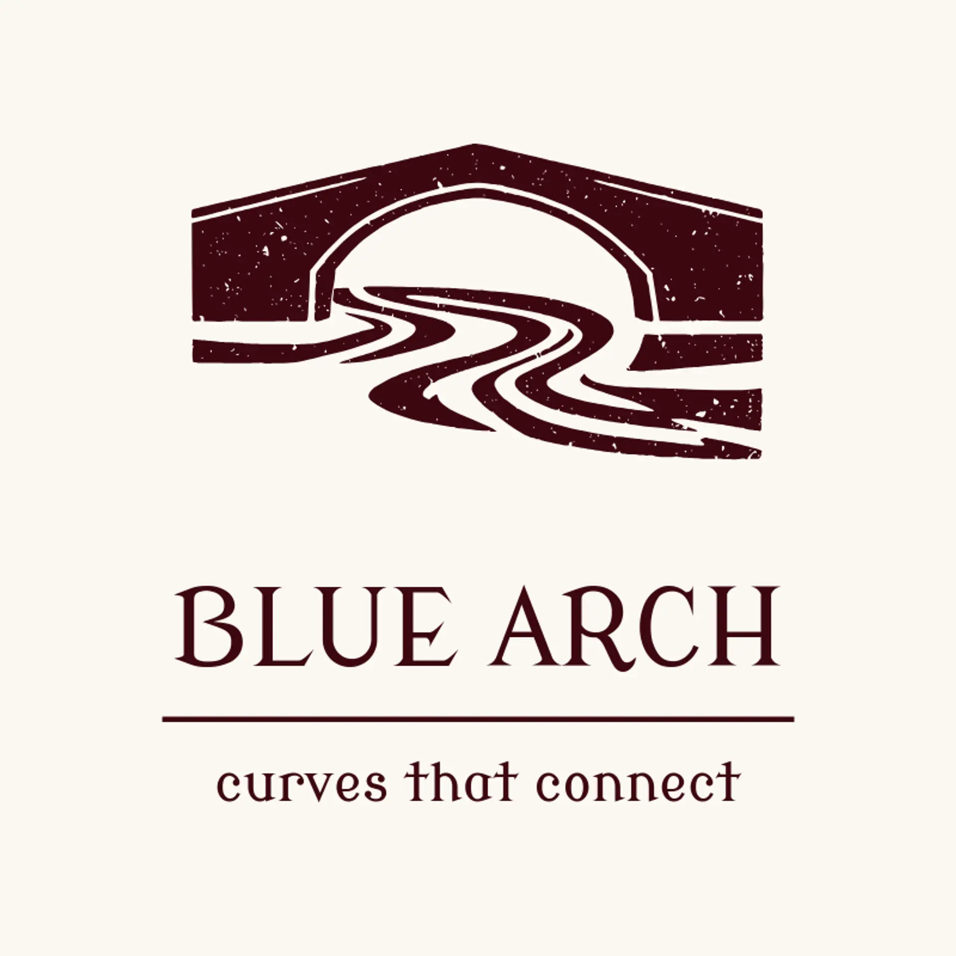 Blue Arch logo for bridge