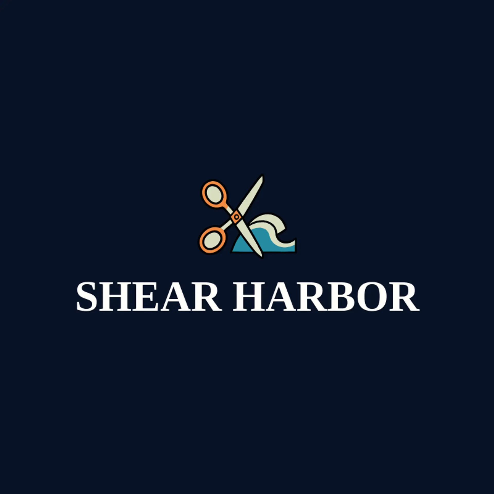 Shear Harbor logo for scissors