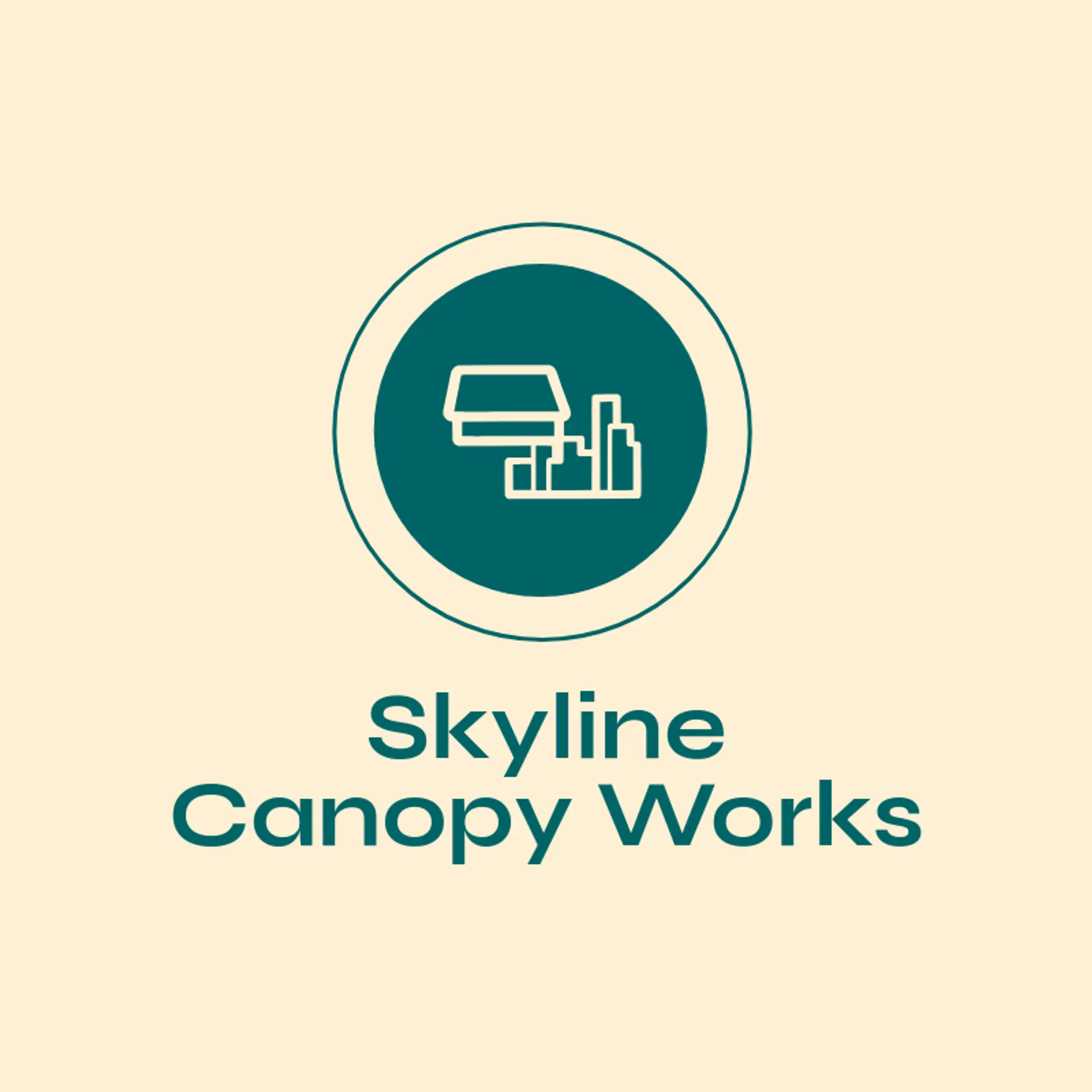 Skyline Canopy Works logo for canopy