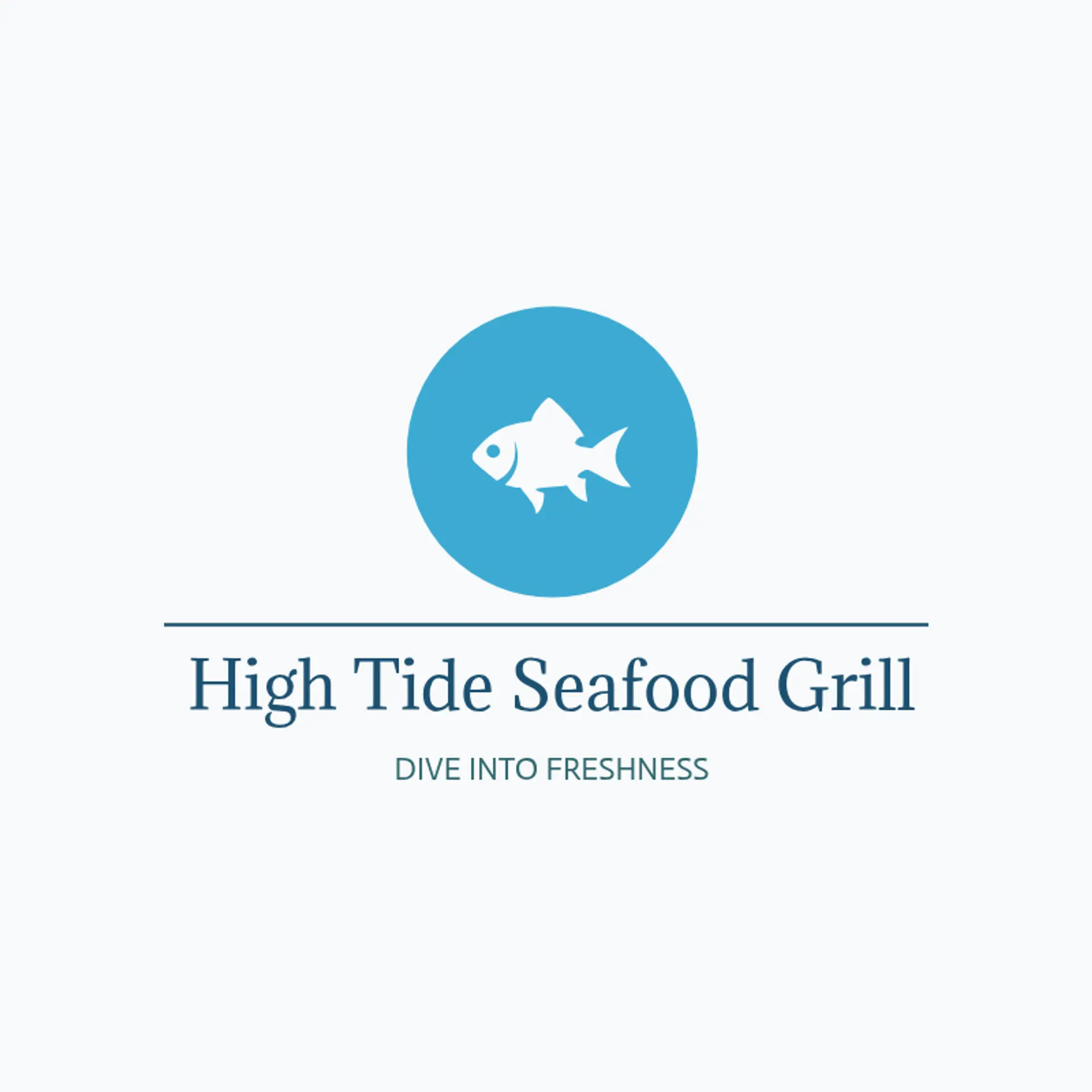 Coral Catch logo for seafood restaurant