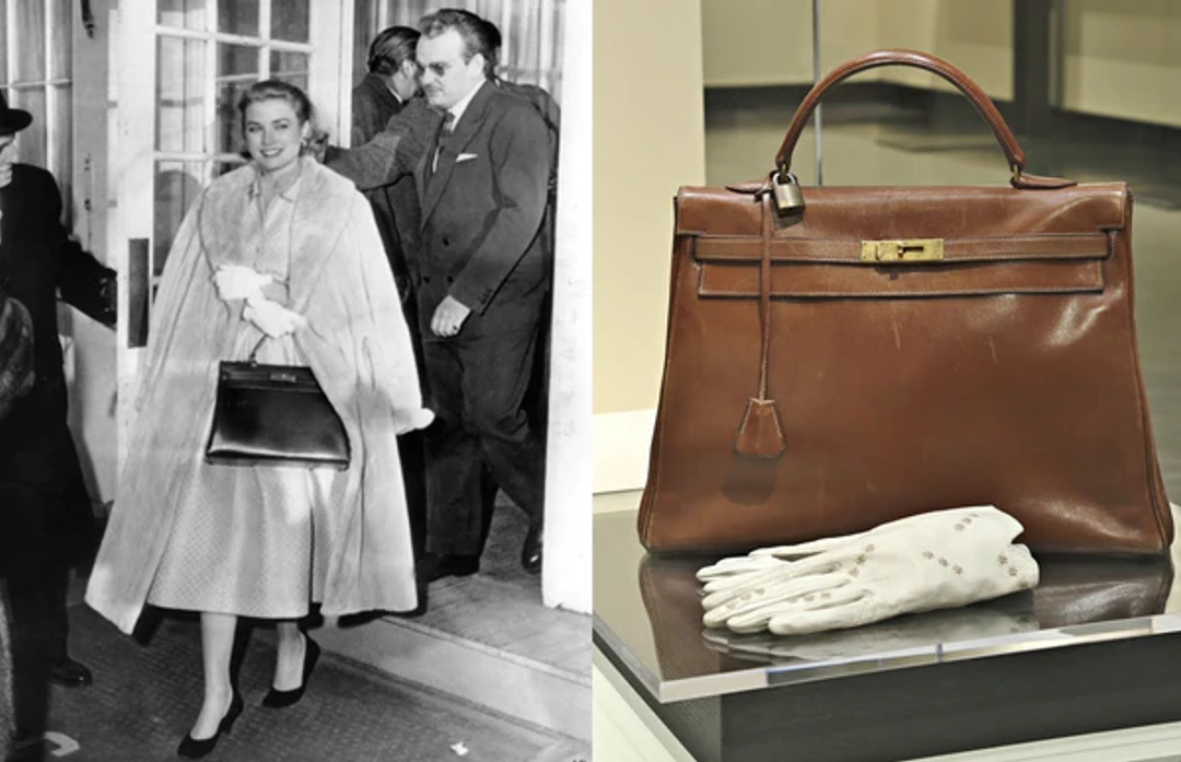 The Kelly bag makes its first apperance | Source: Etoile Luxury Vintage