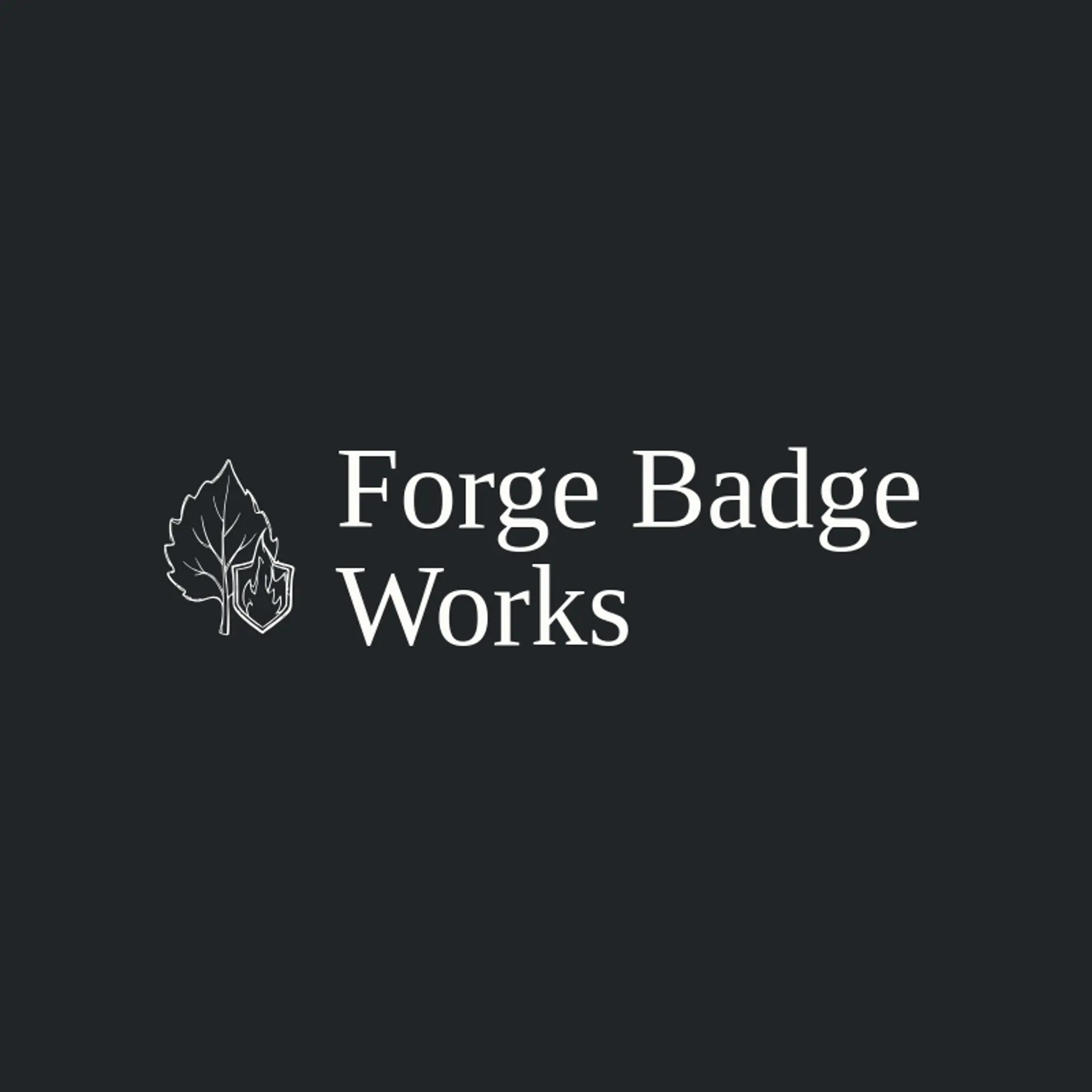 Forge Badge Works logo for patch