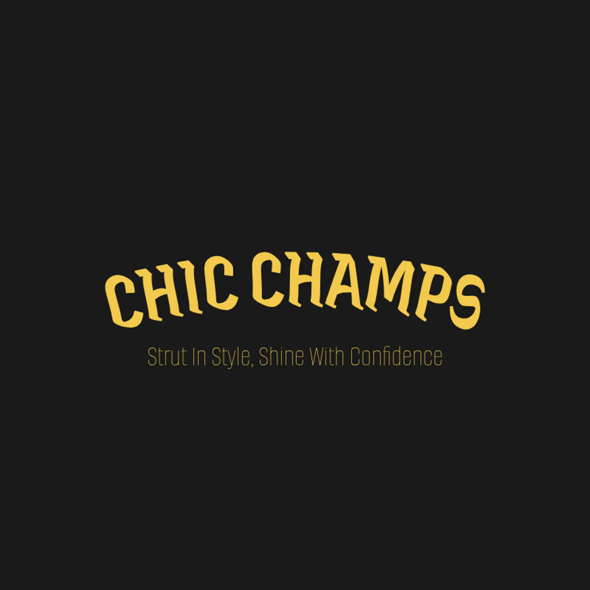 Chic Champs logo for fashion show
