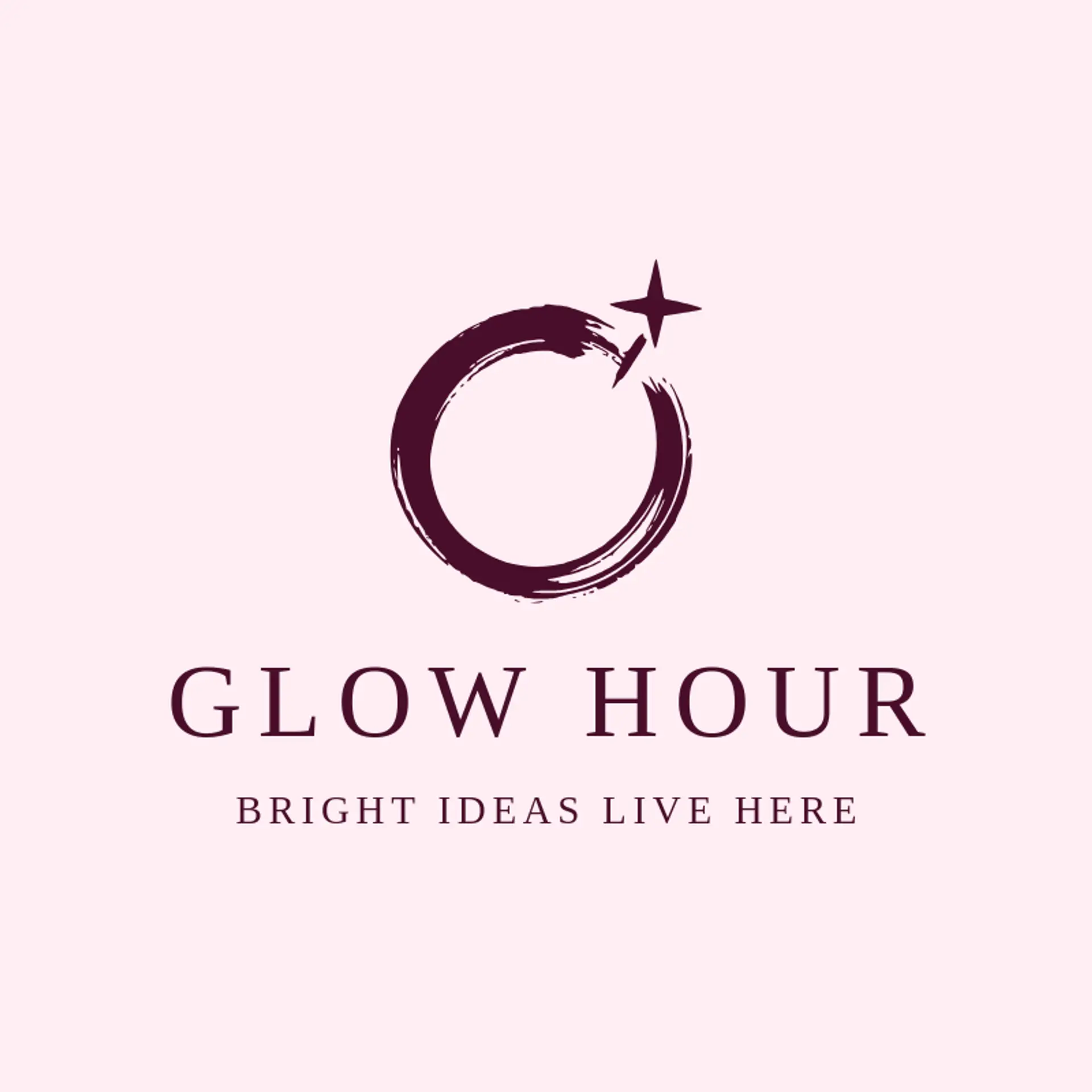 Glow Hour logo for glow