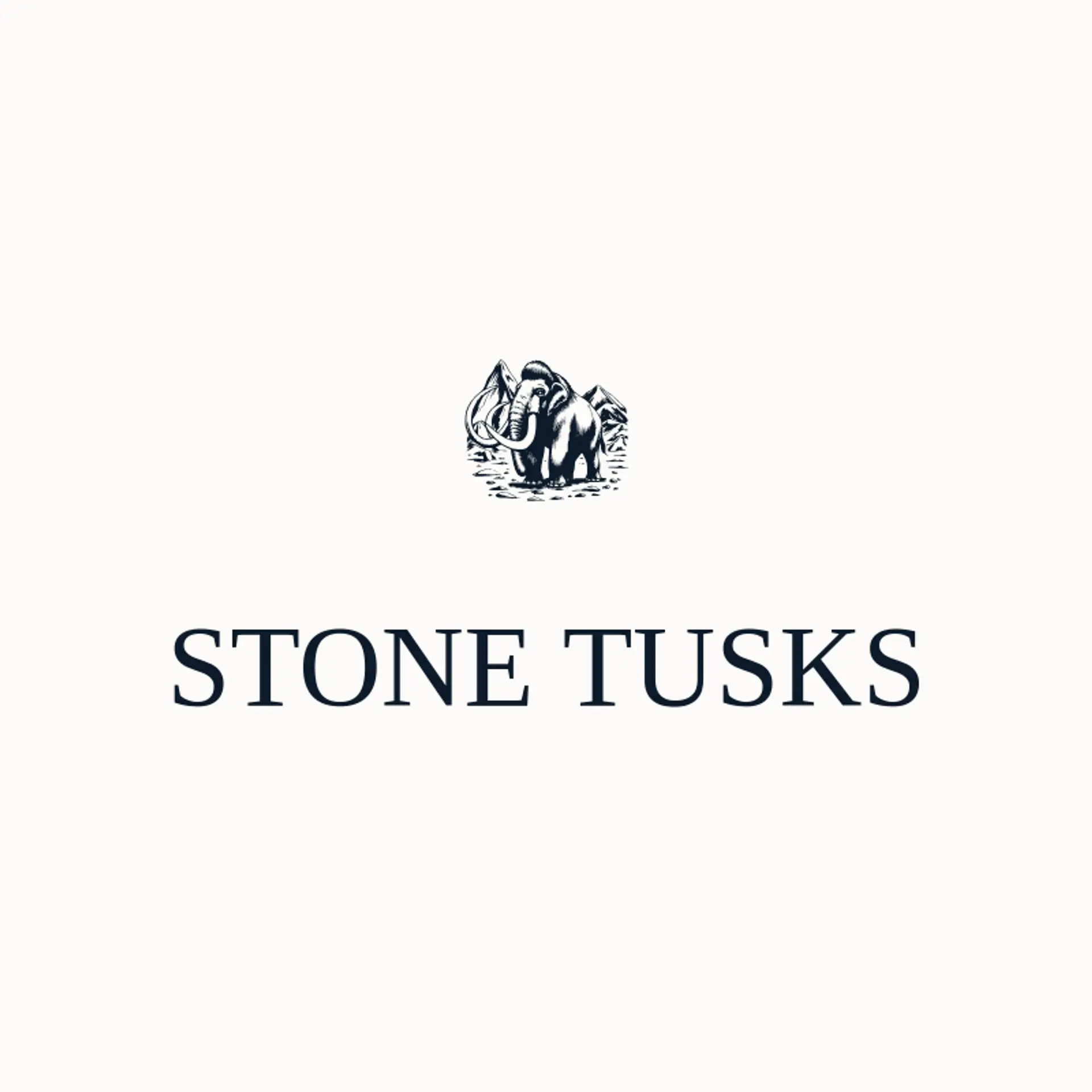 Stone Tusks logo for mammoth