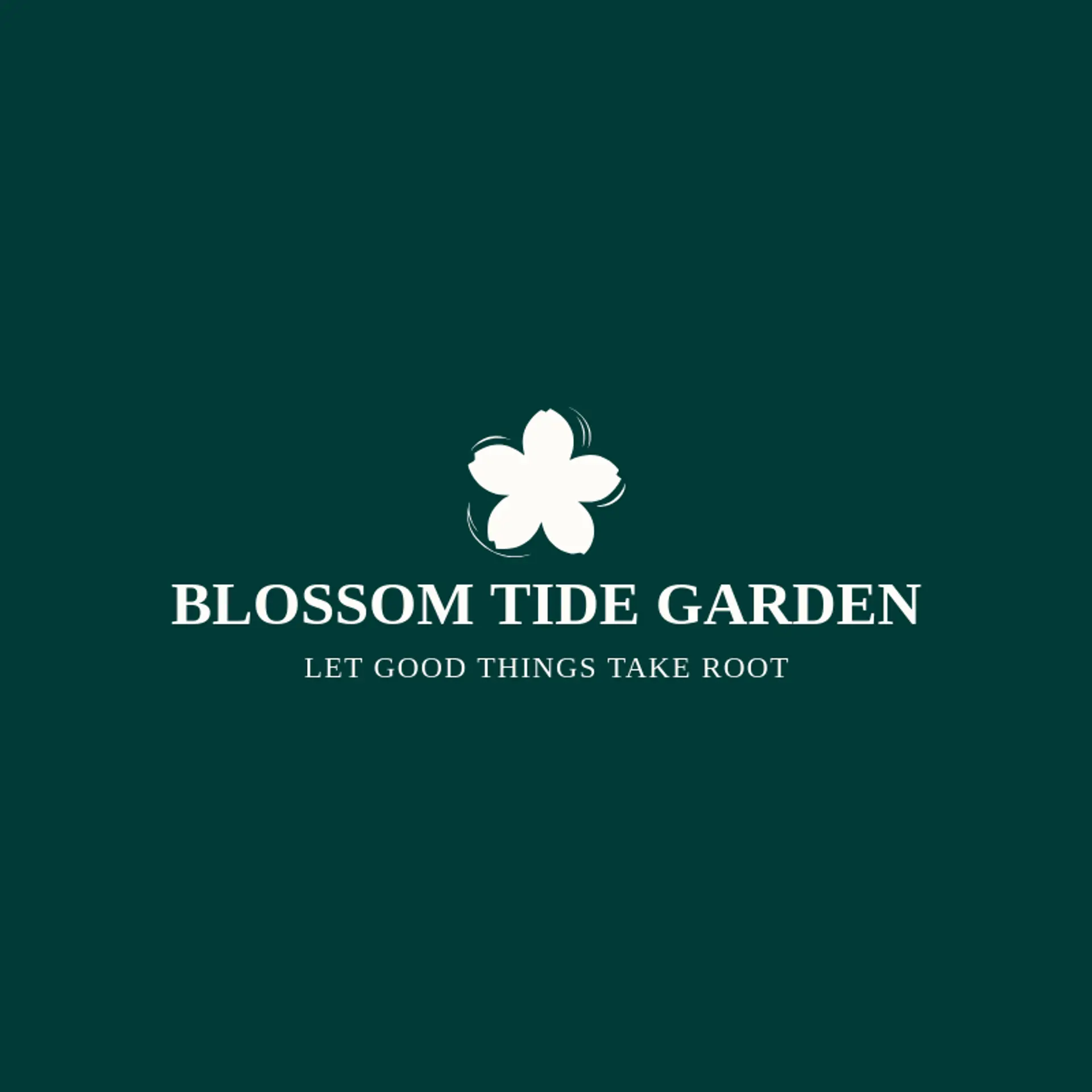 Blossom Tide Garden logo for sakura