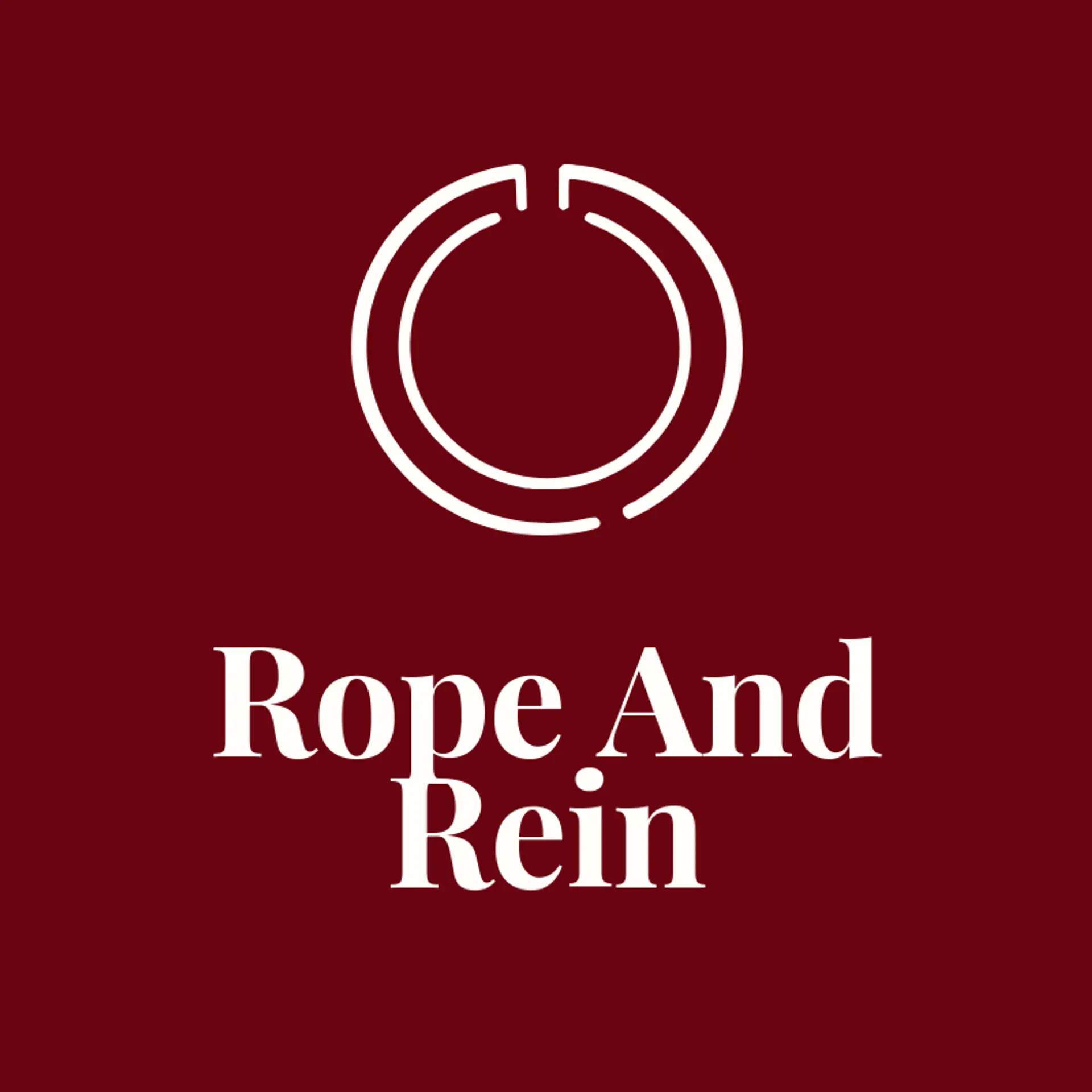 Rope And Rein logo for cowboy