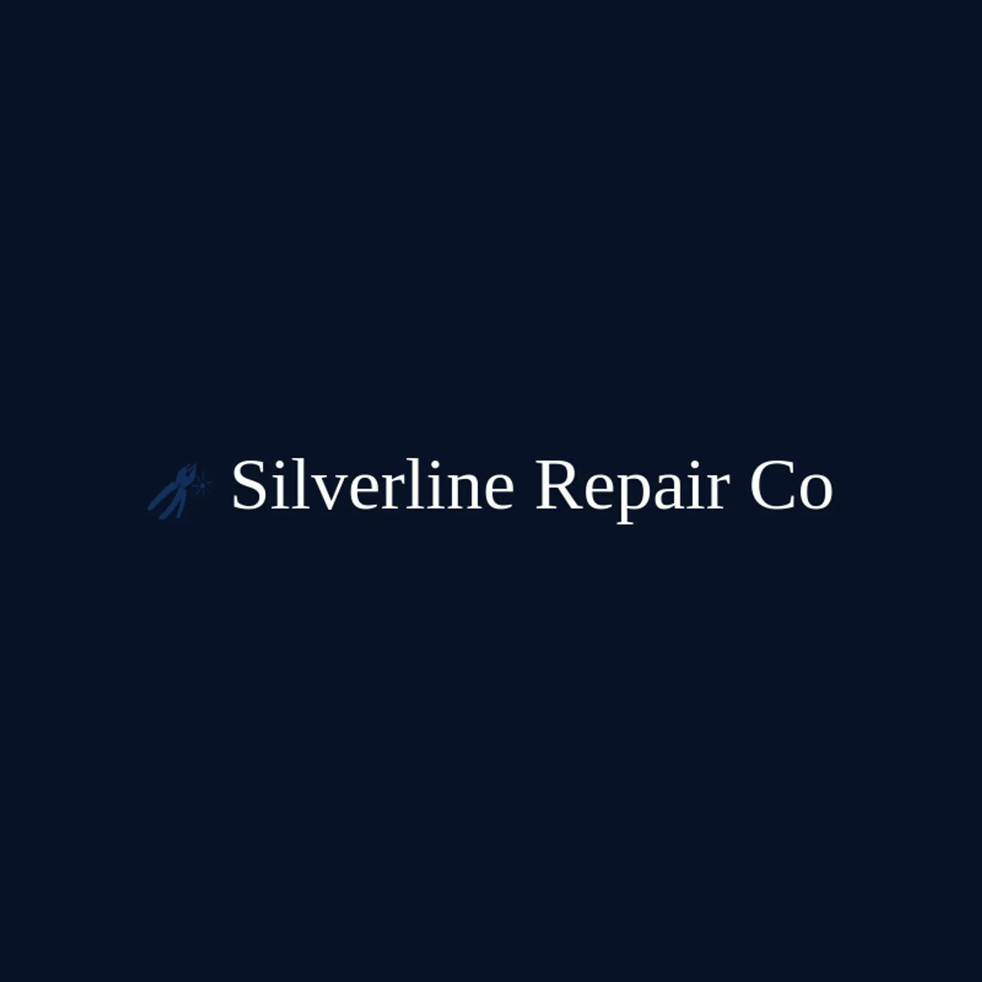 Silverline Repair Co logo for handyman services