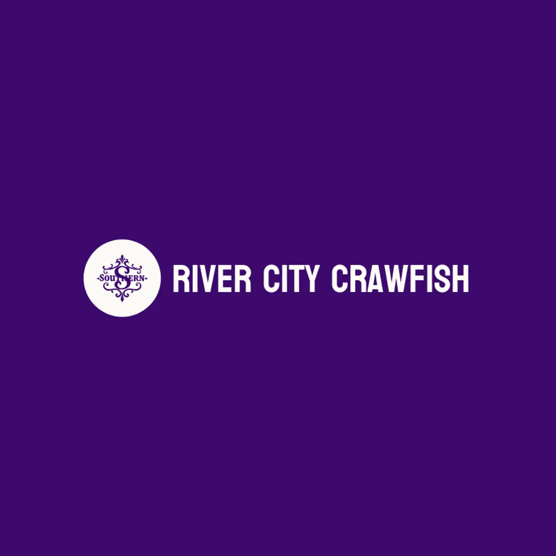 River City Crawfish logo for southern
