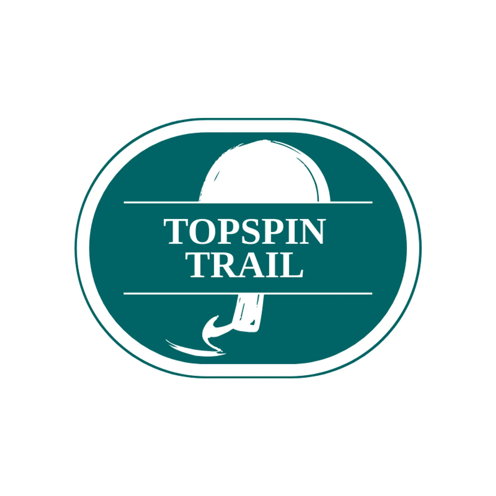 Topspin Trail logo for ping pong