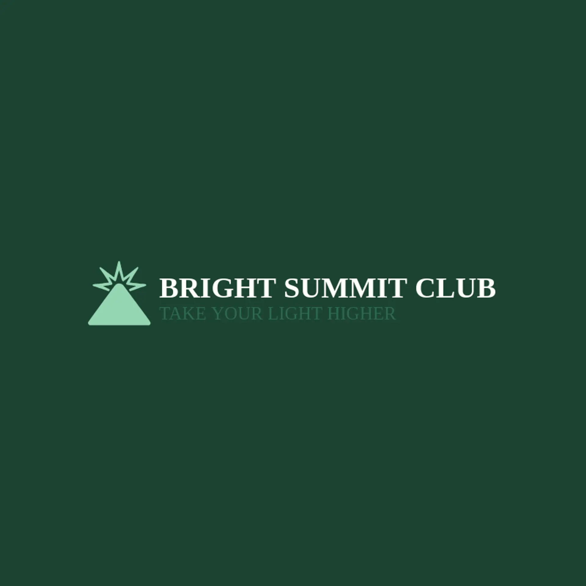 Bright Summit Club logo for flare