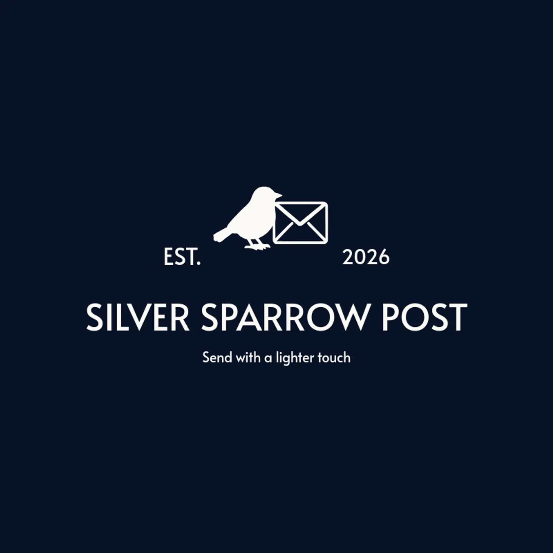 Silver Sparrow Post logo for mail