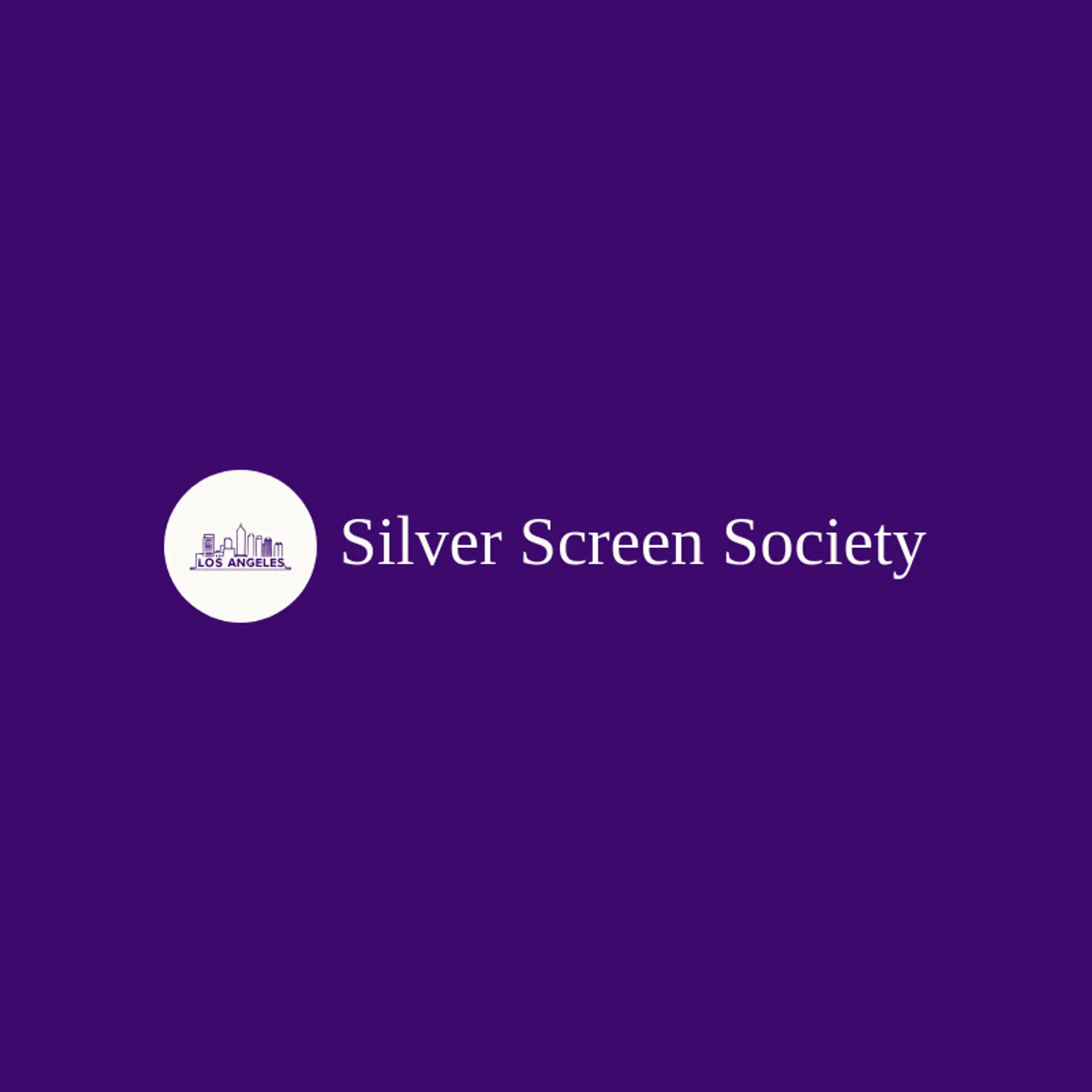 Silver Screen Society logo for los angeles