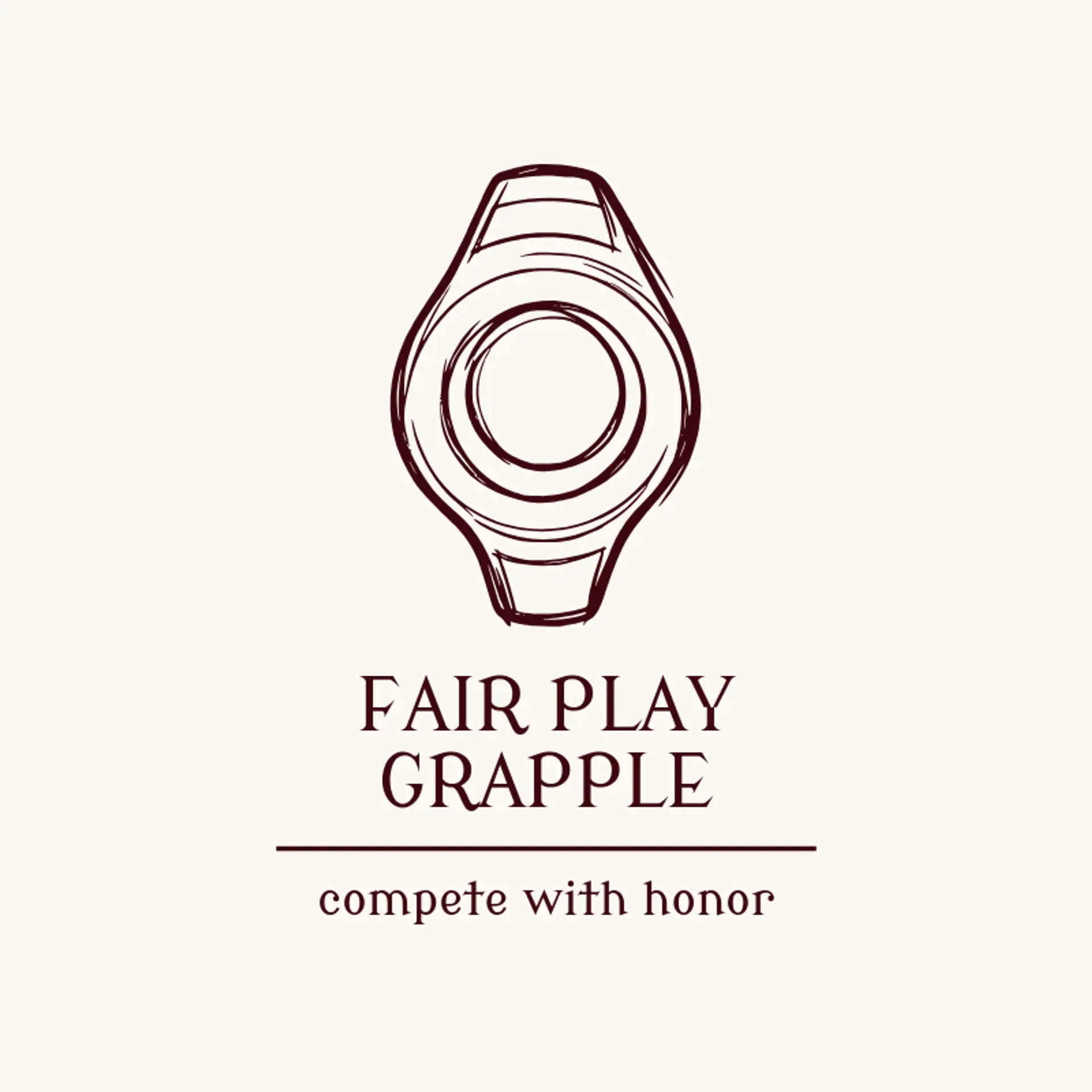 Fair Play Grapple logo for wrestling