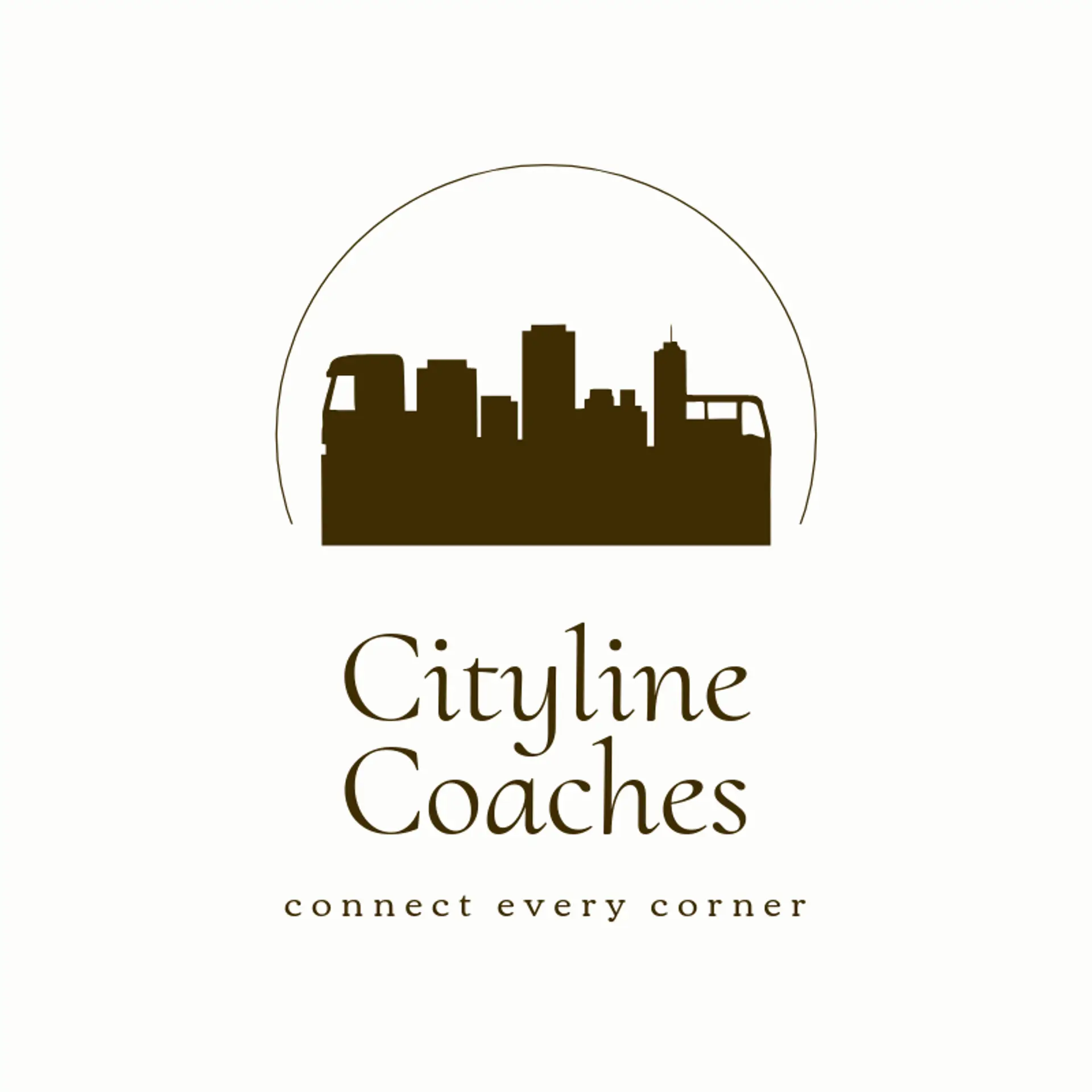Cityline Coaches logo for bus