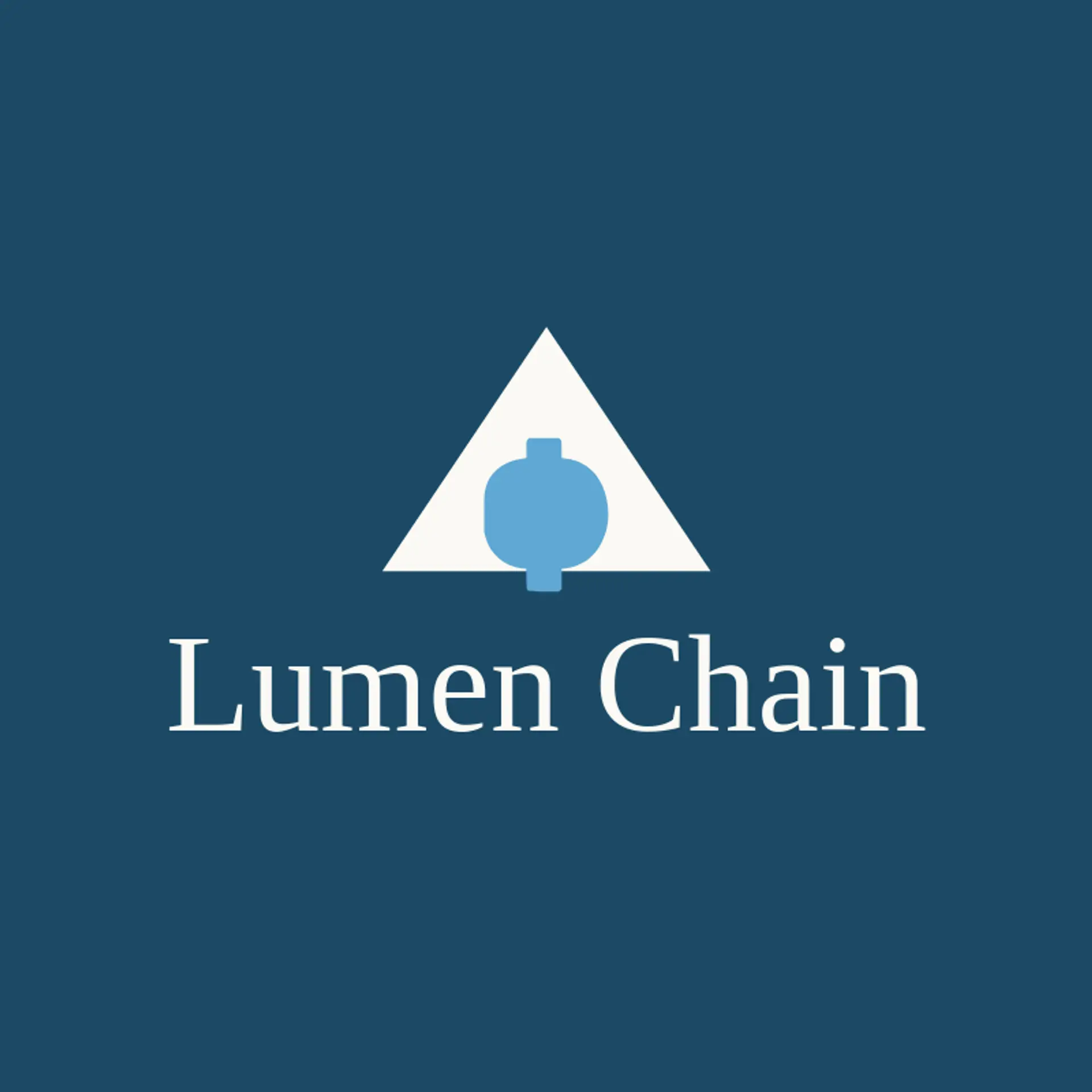 Lumen Chain logo for cryptocurrency