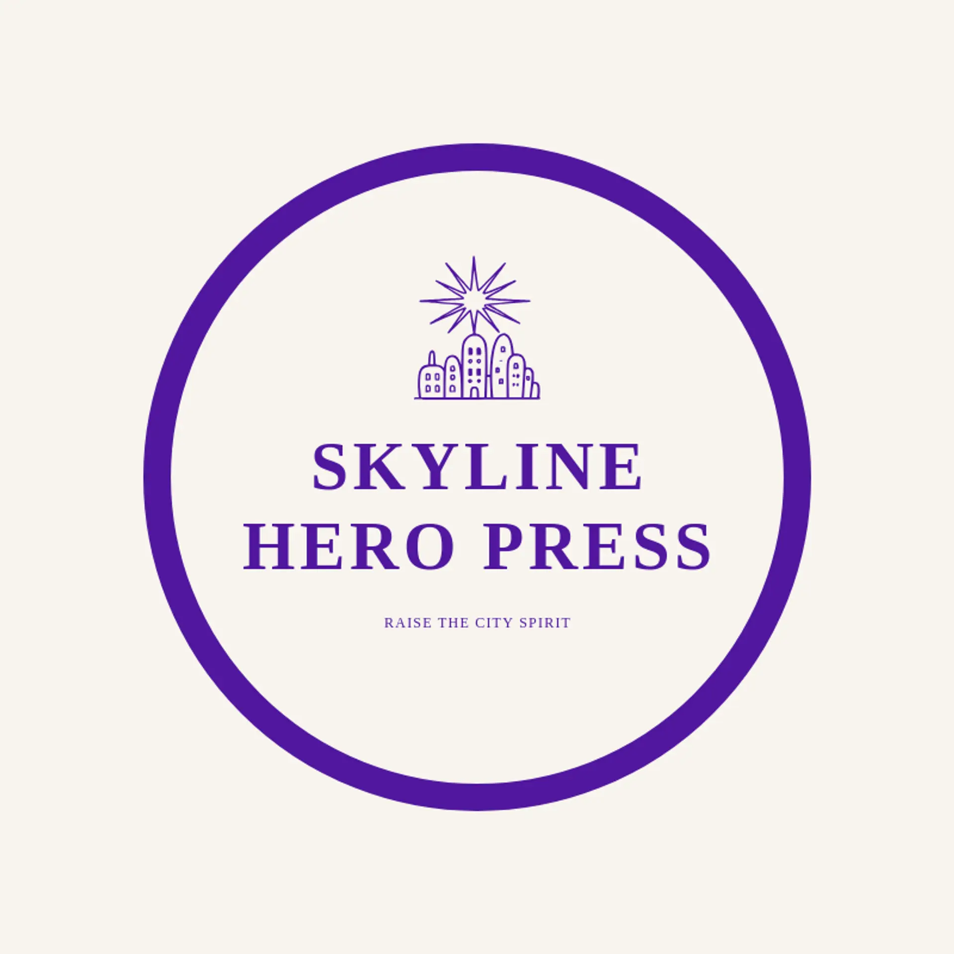 Skyline Hero Press logo for comic