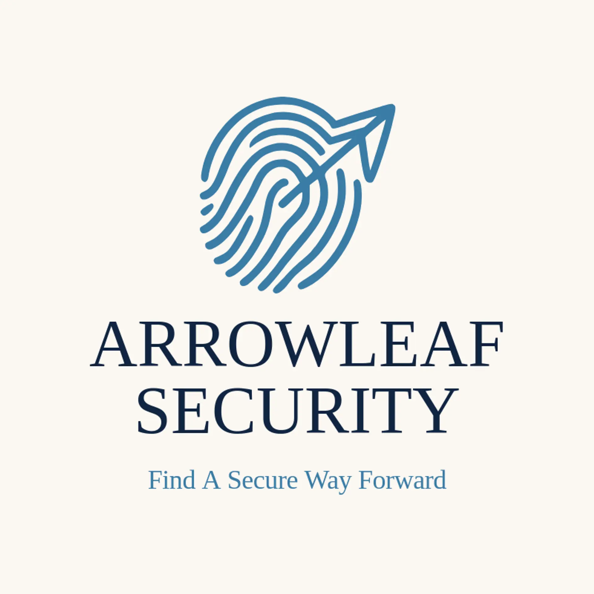 Arrowleaf Security logo for fingerprint
