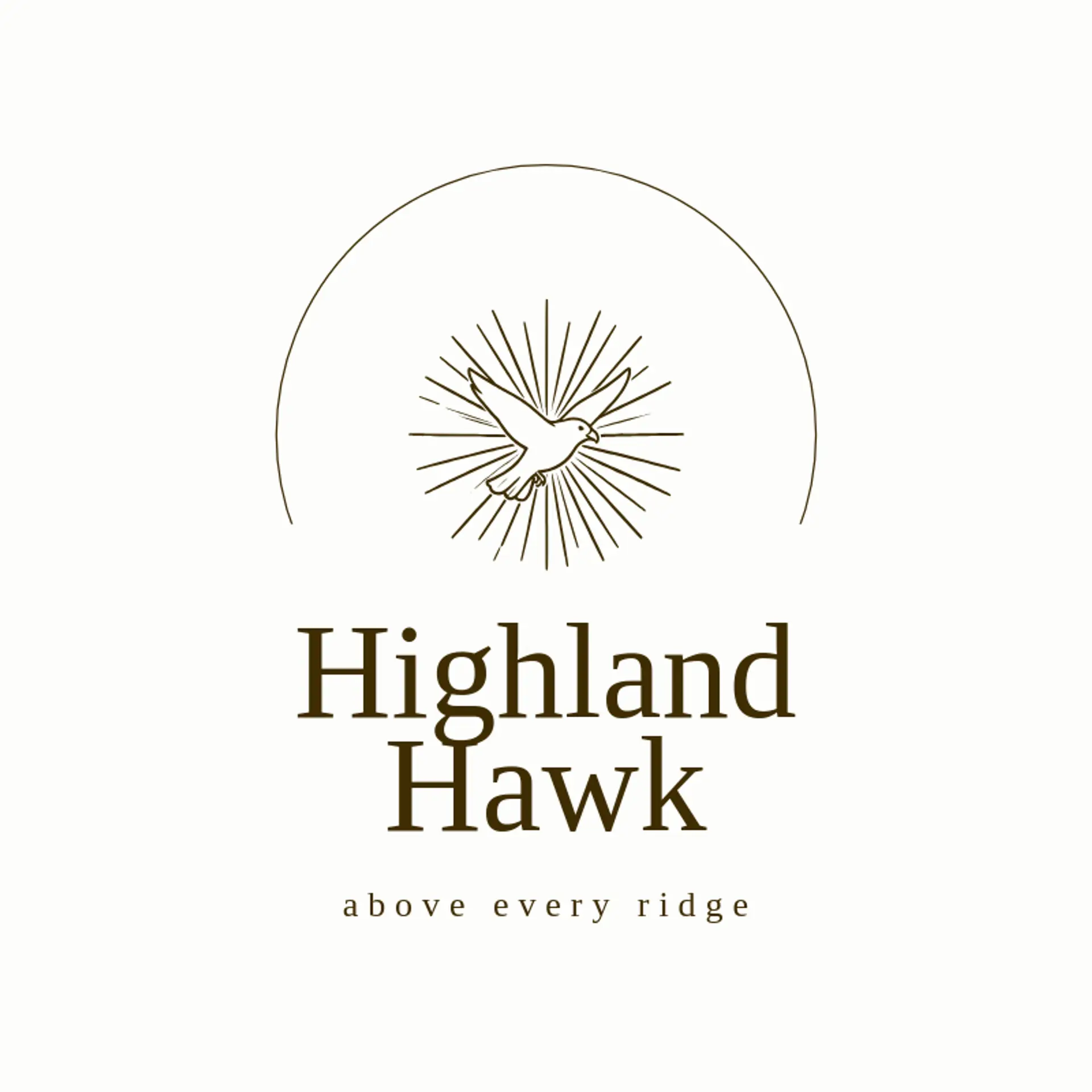 Highland Hawk logo for hawk