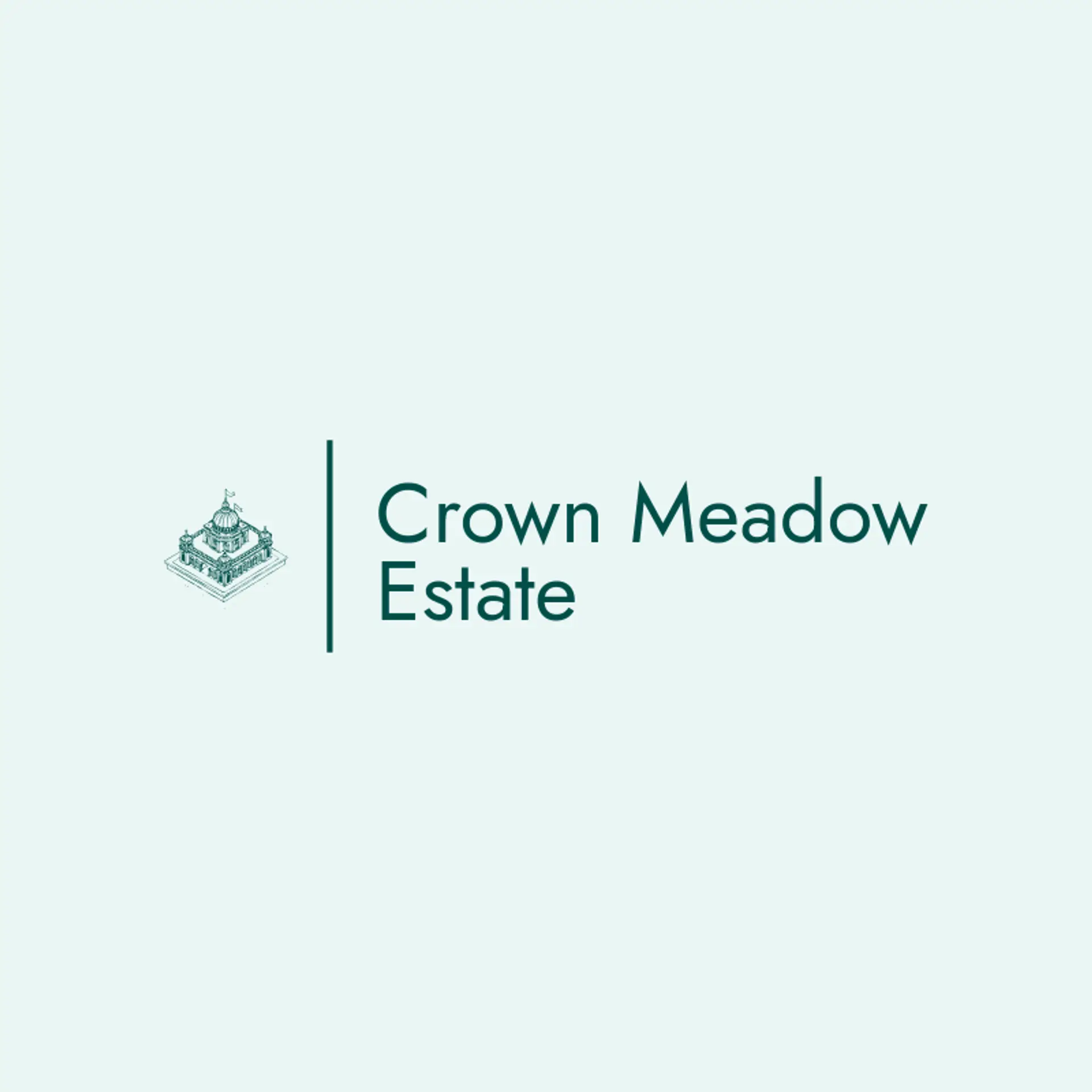 Crown Meadow Estate logo for palace