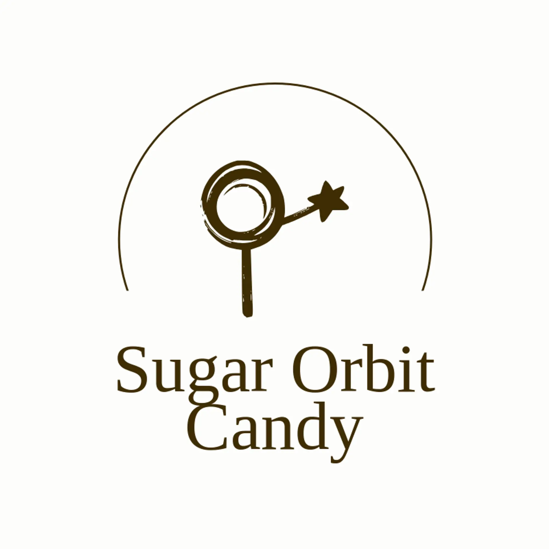 Sugar Orbit Candy logo for lollipop