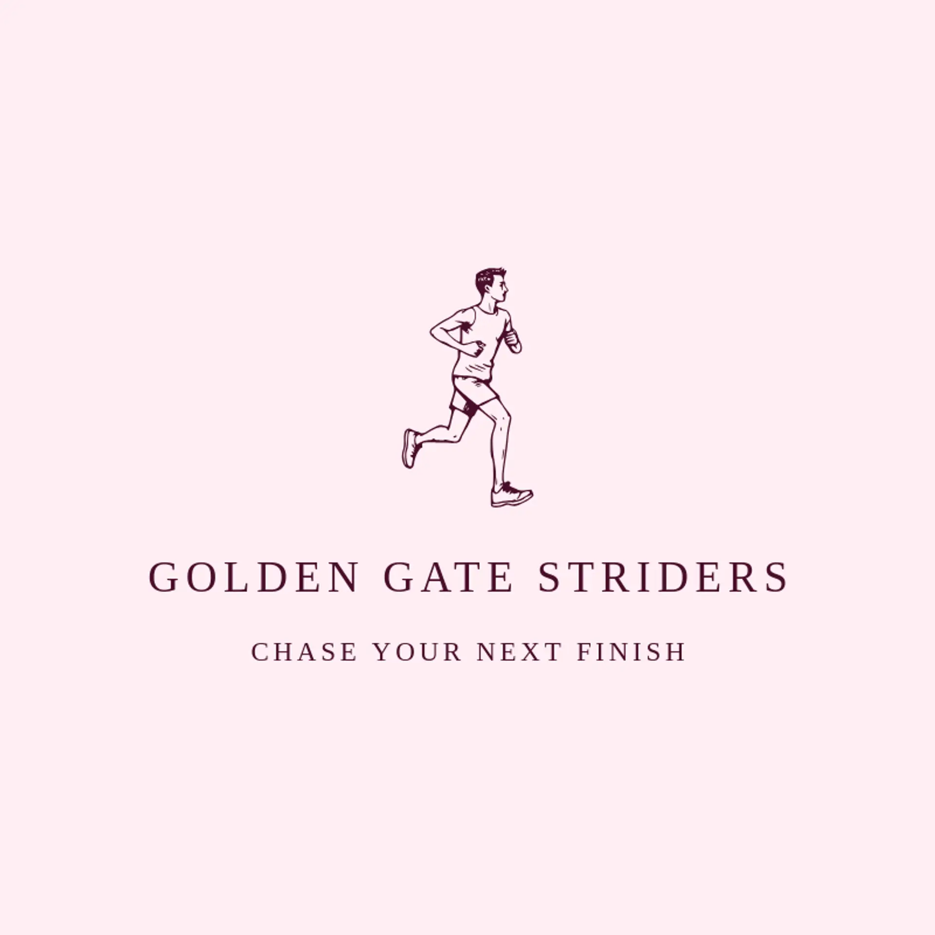 Golden Gate Striders logo for marathon