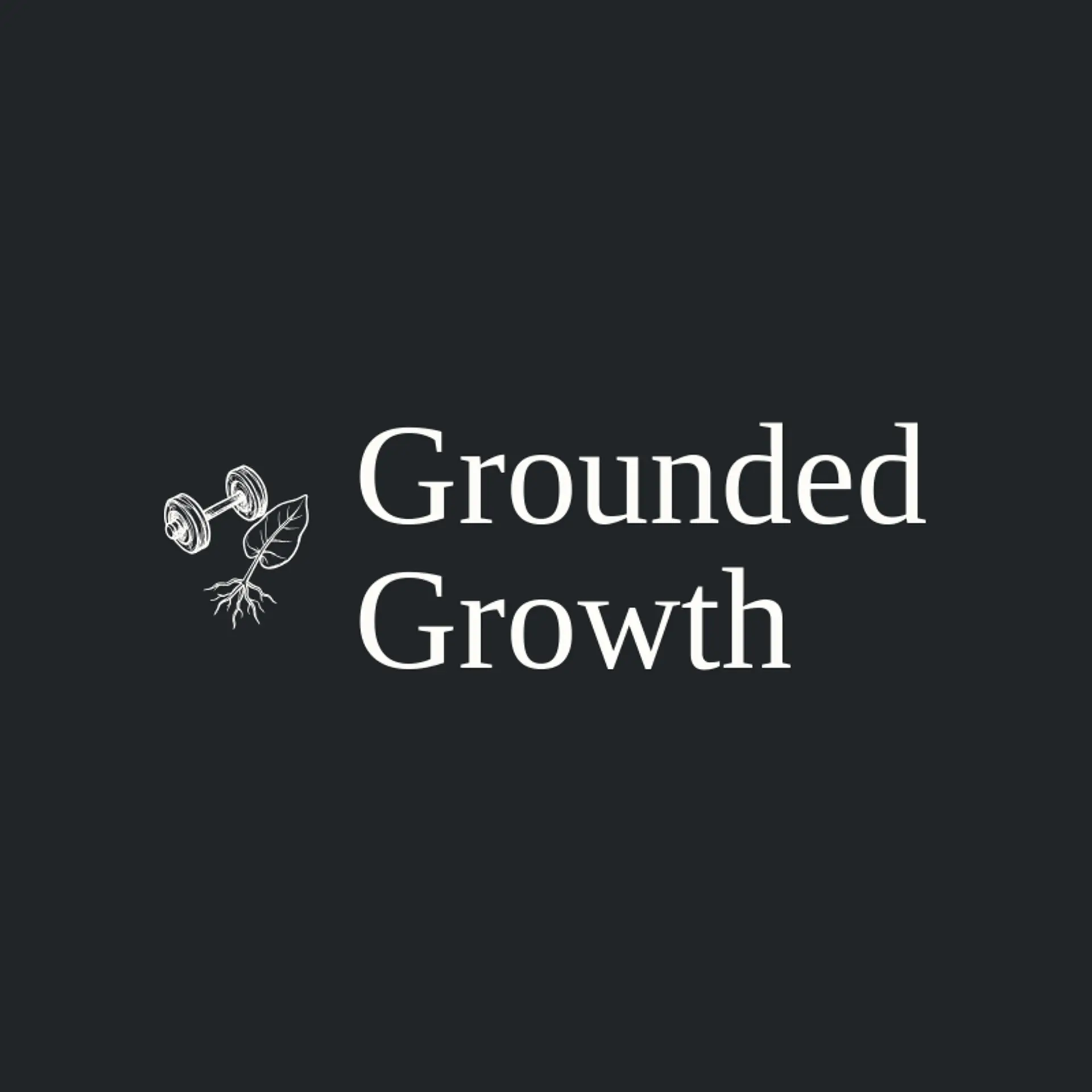 Grounded Growth logo for training