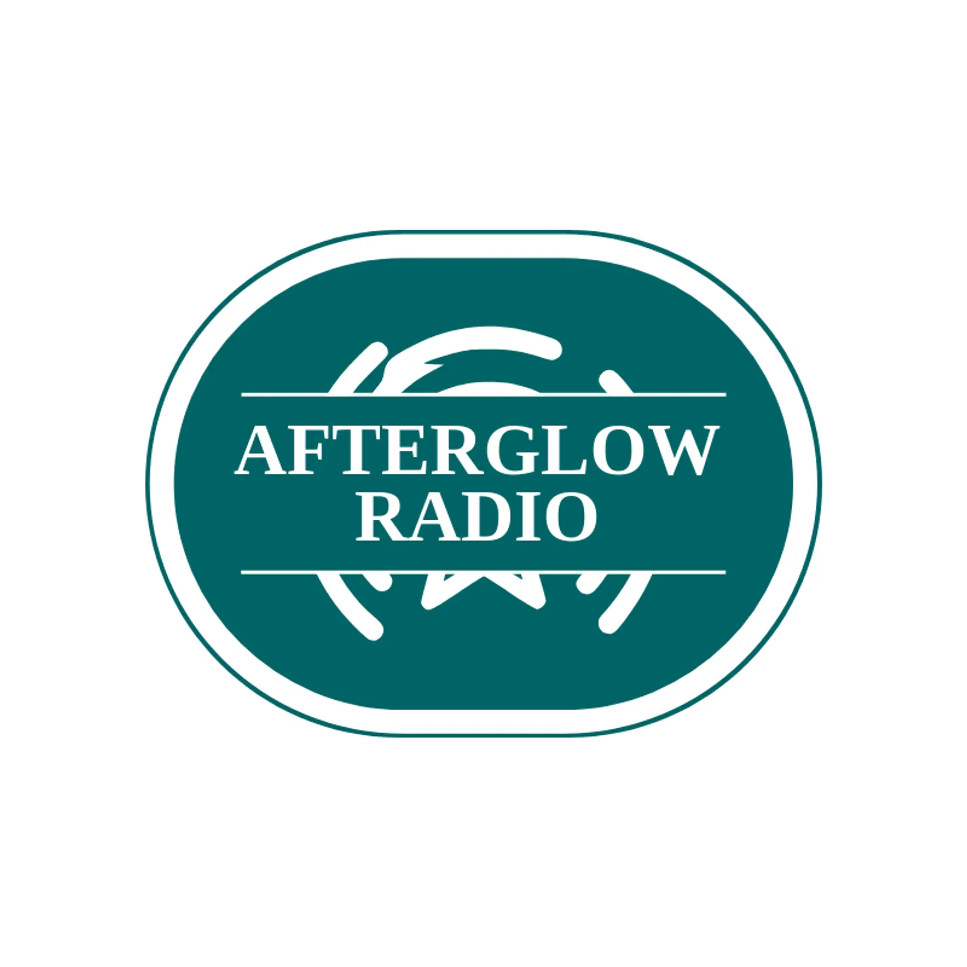 Afterglow Radio logo for radio station