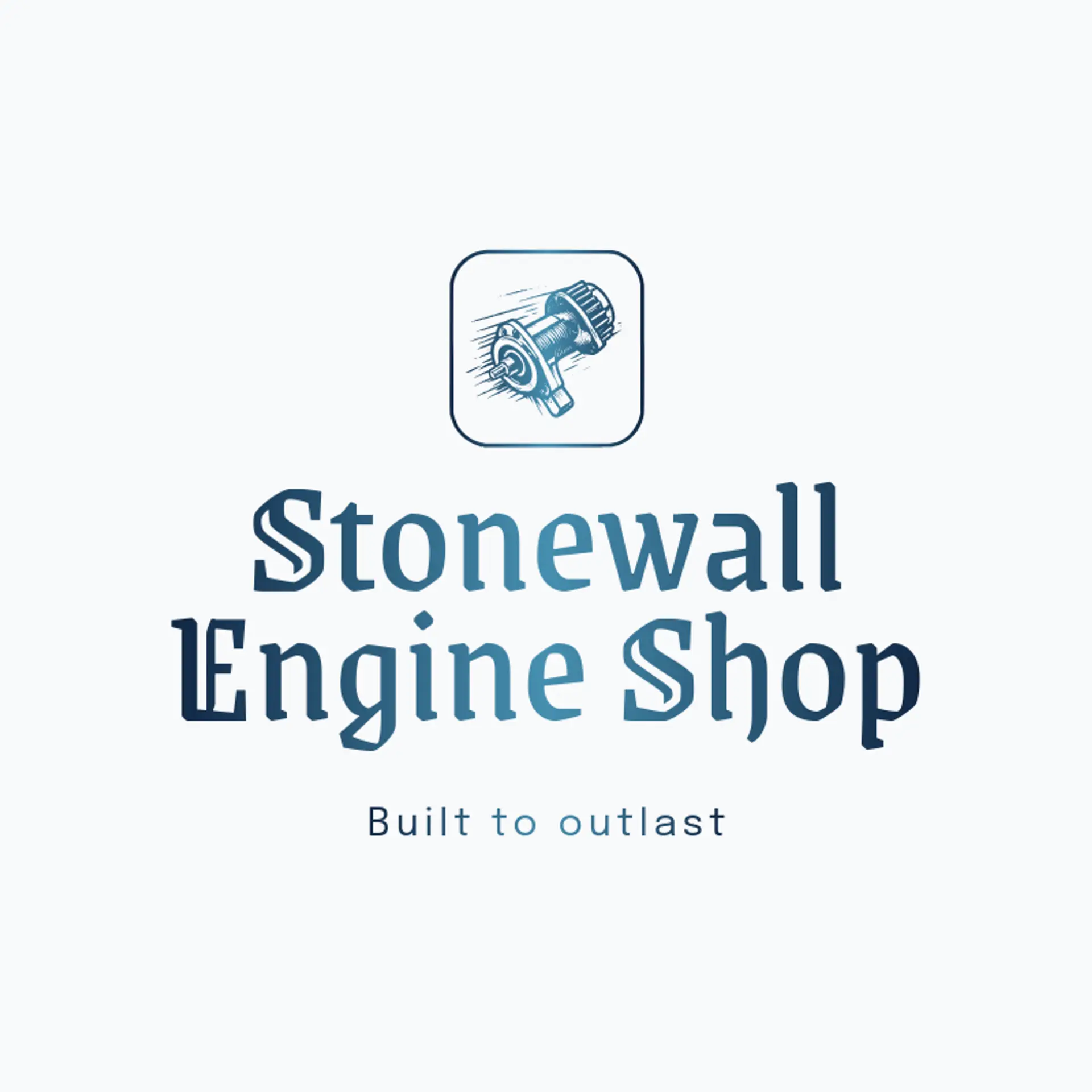 Stonewall Engine Shop logo for engine