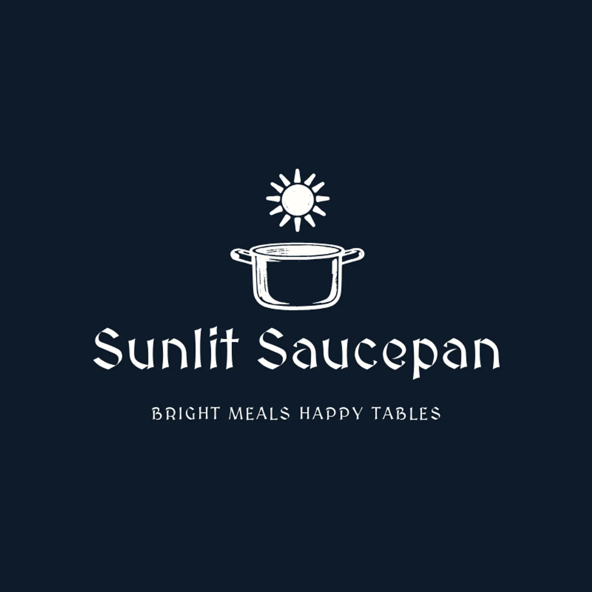 Sunlit Saucepan logo for chef