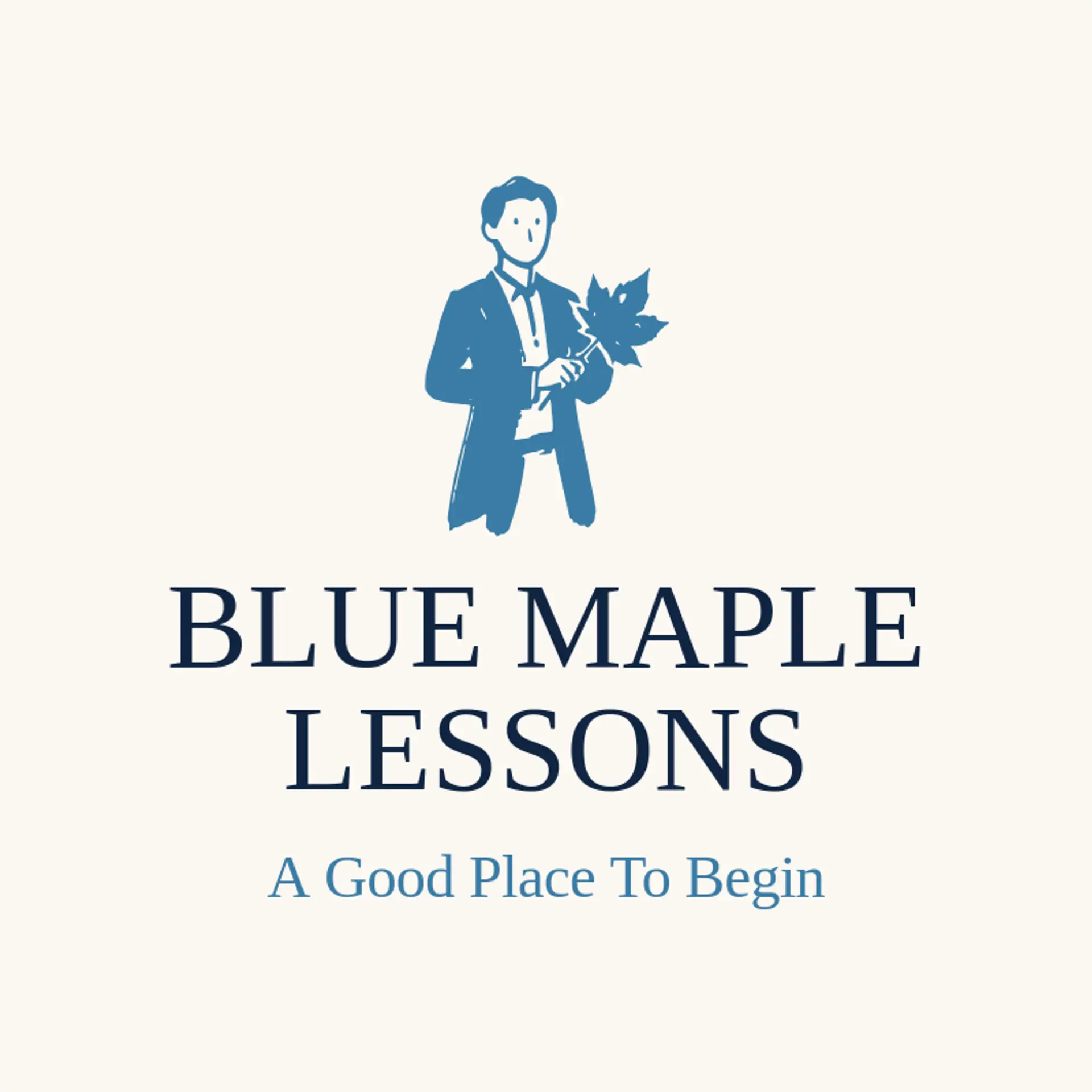 Blue Maple Lessons logo for teaching