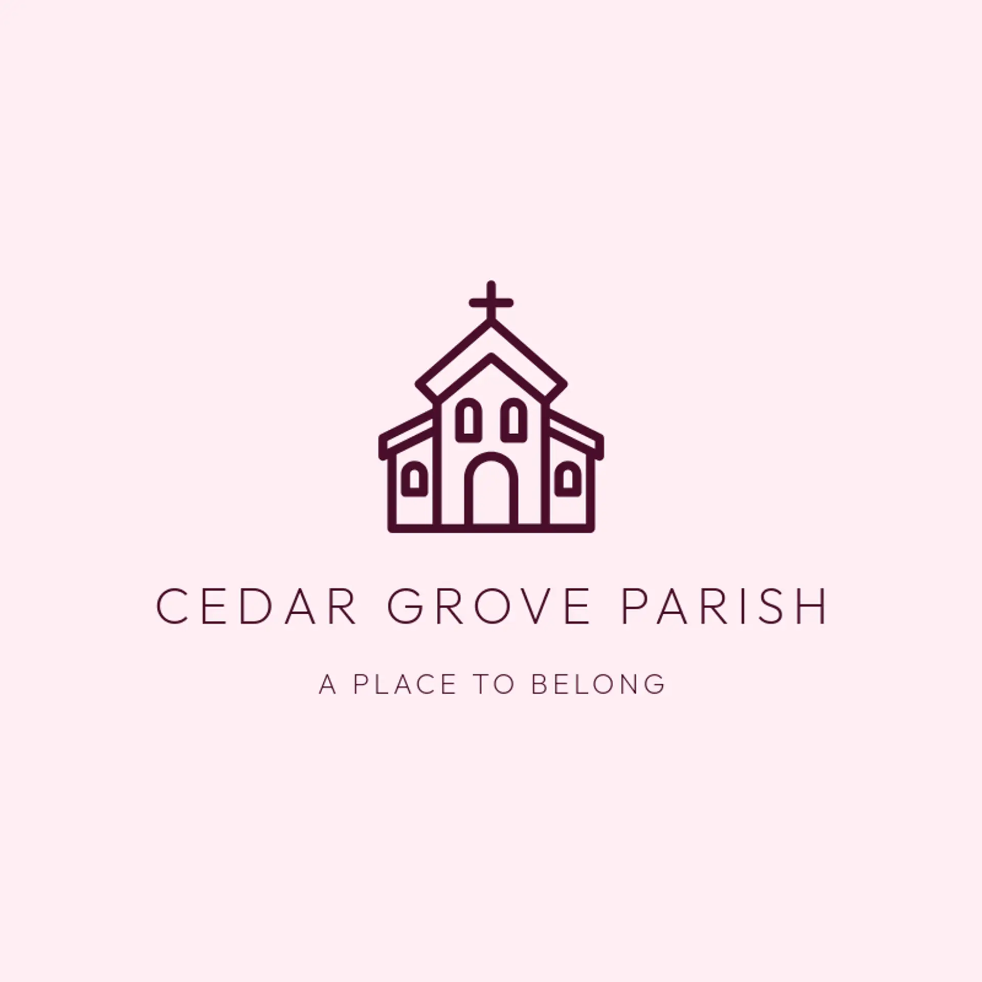Cedar Grove Parish logo for catholic